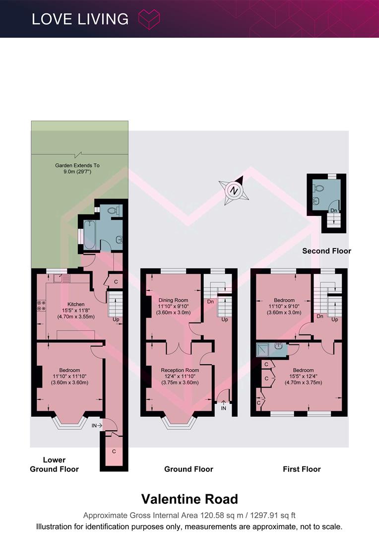 30, Valentine Road, London floorplan