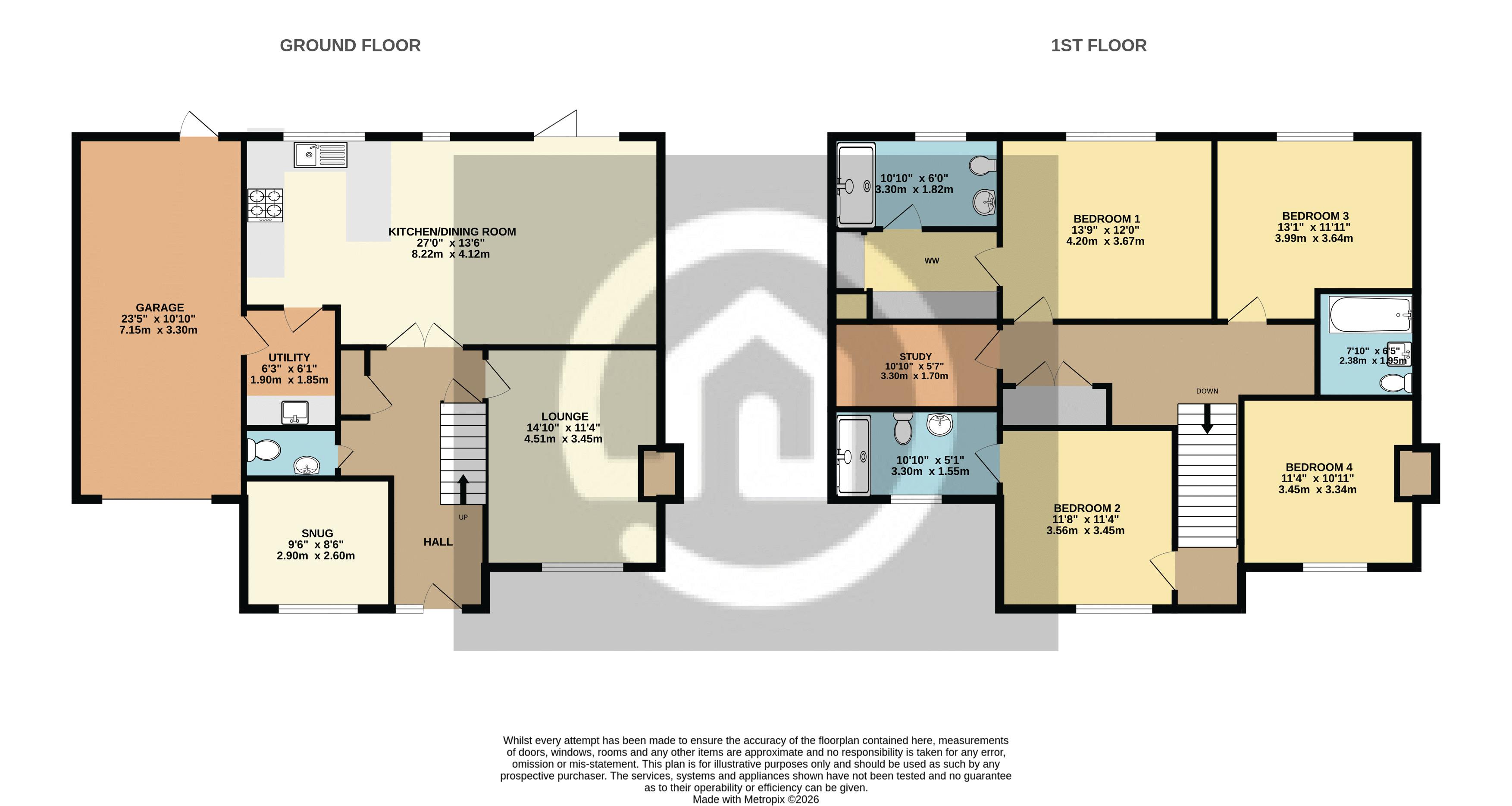 The Hawksmoor, Chequer Tree Way, Bedford floorplan