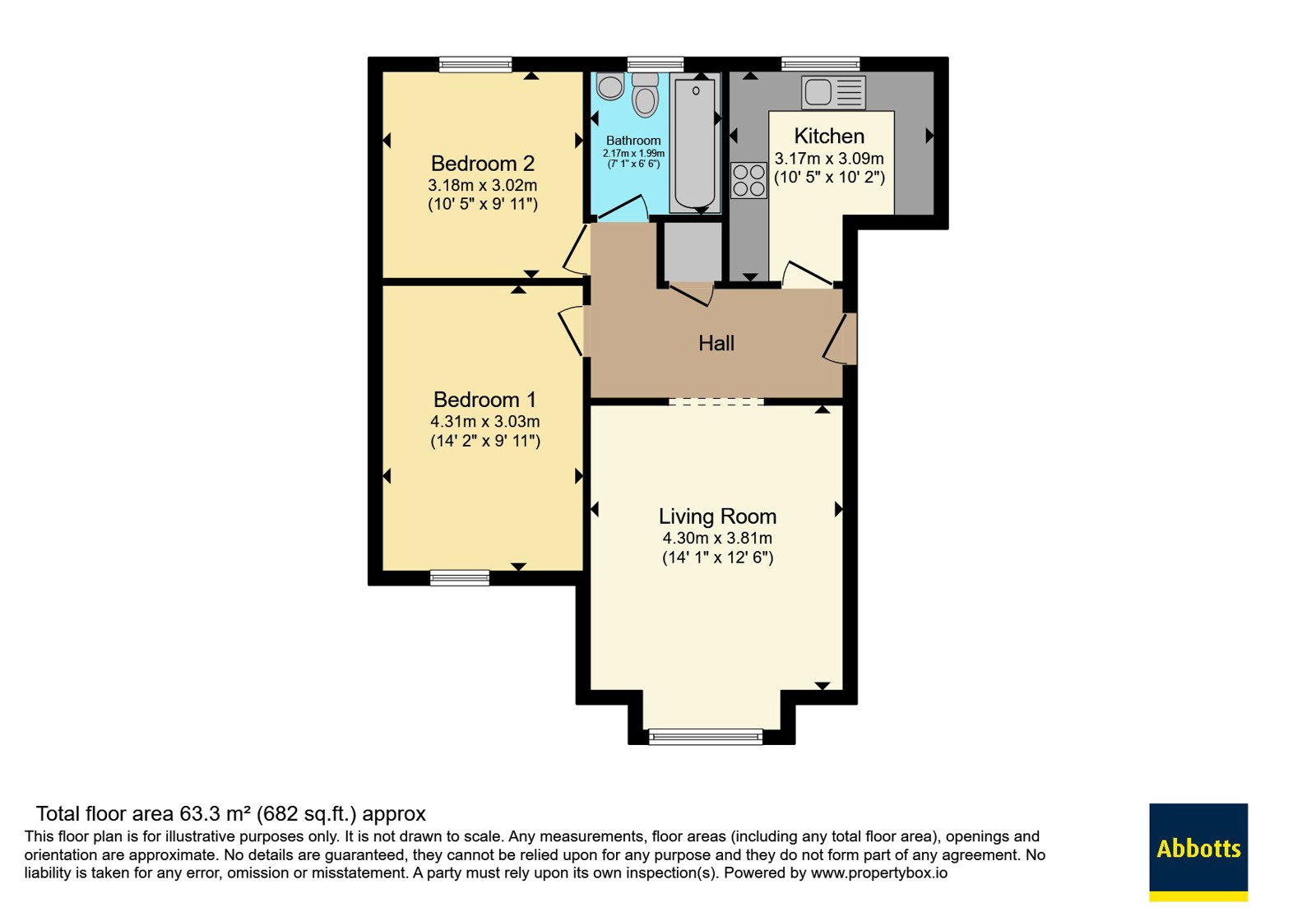 422, Birkfield Drive, SUFFOLK floorplan