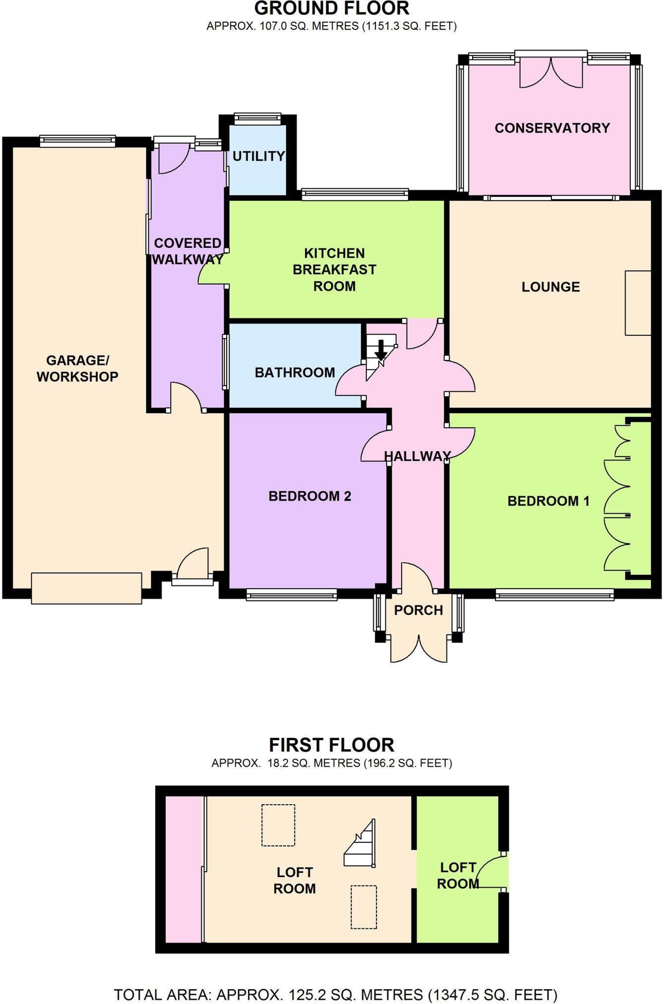 20, Coalbridge Close, Weston-super-Mare, North Somerset floorplan