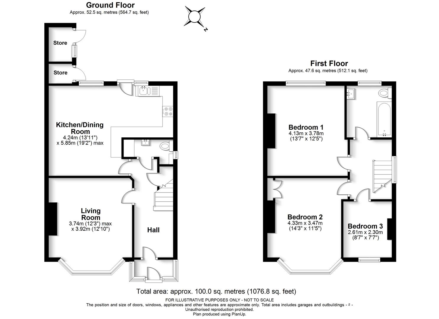 47, Rickmansworth Road, Amersham floorplan