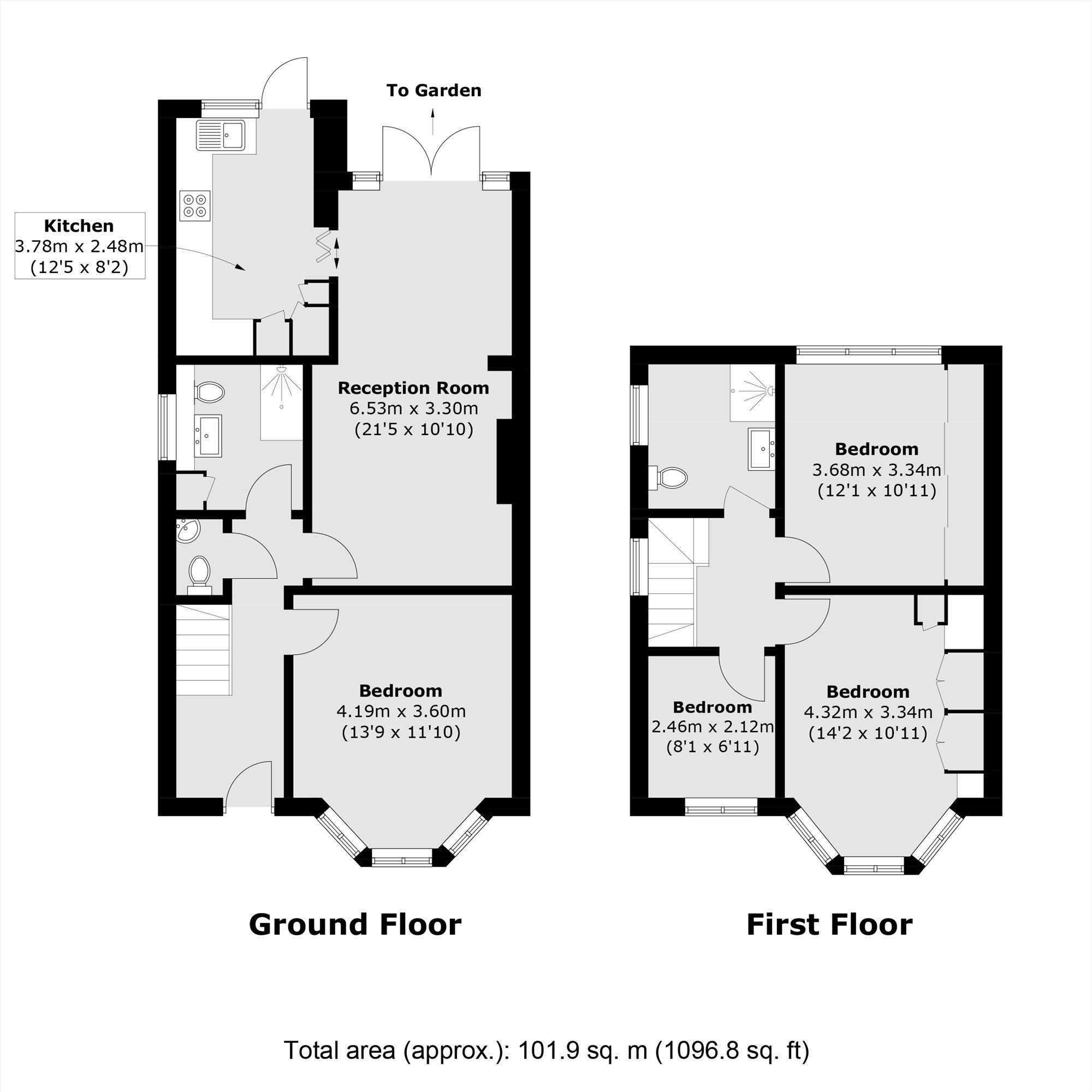 Wood Lane, London floorplan