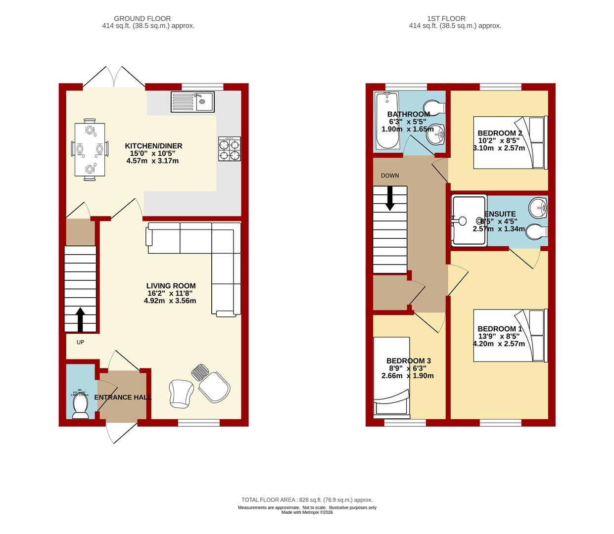 34, Crabtree Meadow, Coleford floorplan
