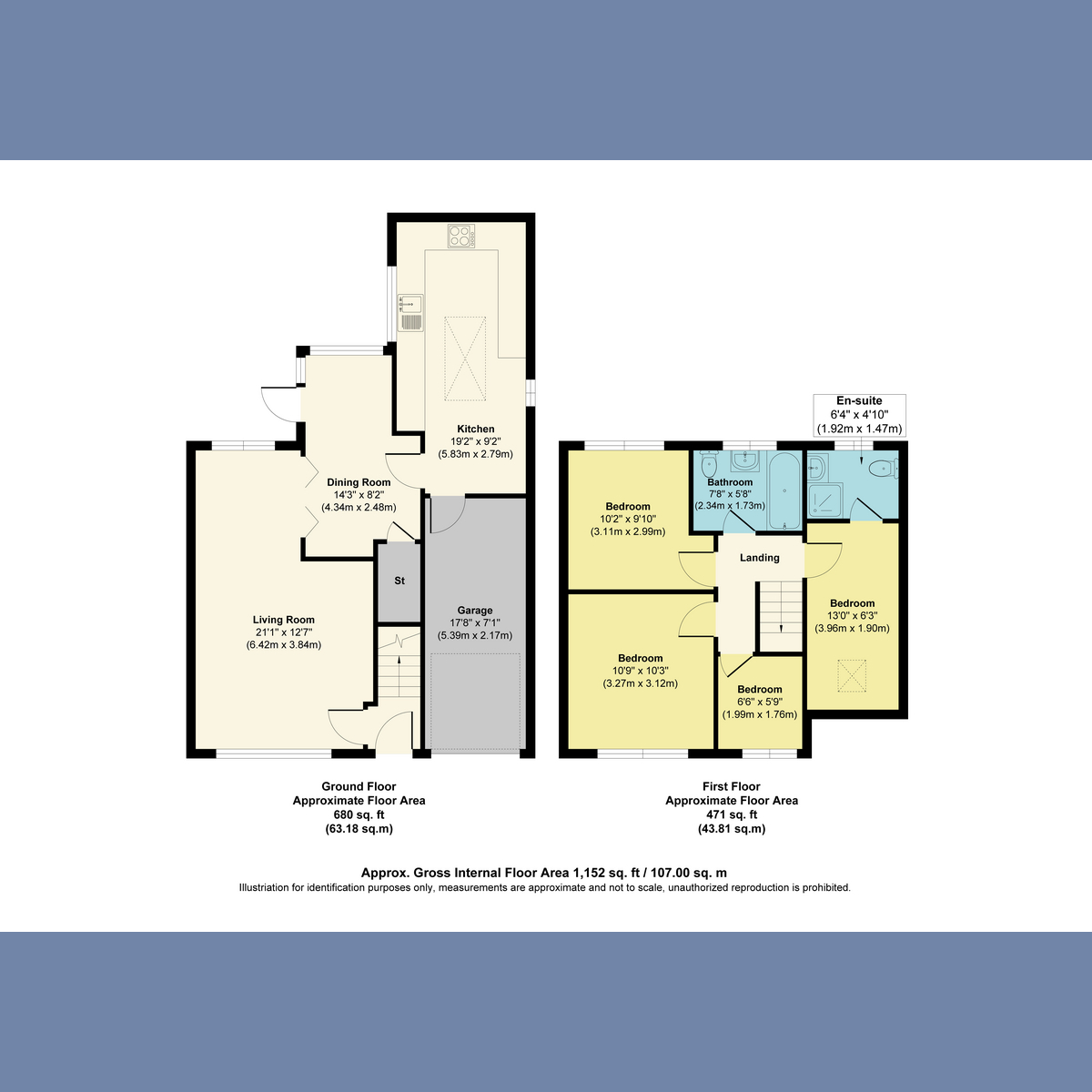 9, Uppermoor Close, Pudsey floorplan