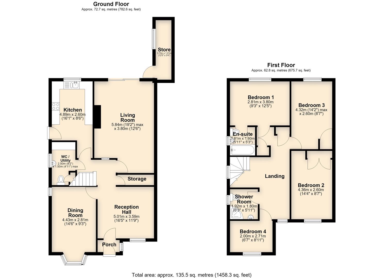 46, Birmingham Road, Alcester floorplan
