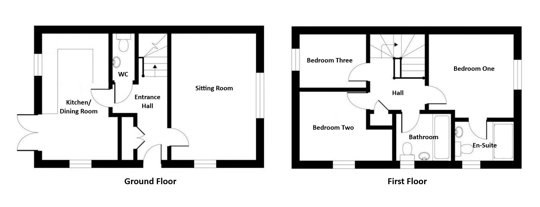4, Robert Hulbert Lane, Stonehouse floorplan