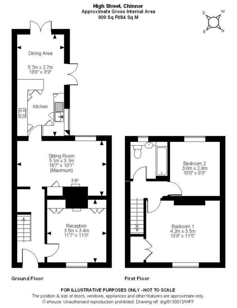 2 Bedrooms Terraced house for sale in High Street, Chinnor OX39