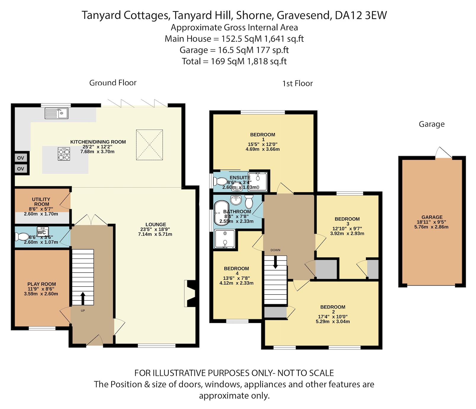 6 Tanyard Cottages, Tanyard Hill, Gravesend floorplan