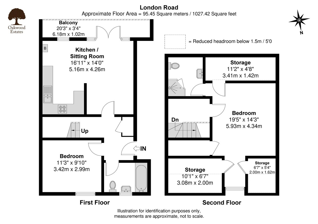 219, London Road, Langley floorplan