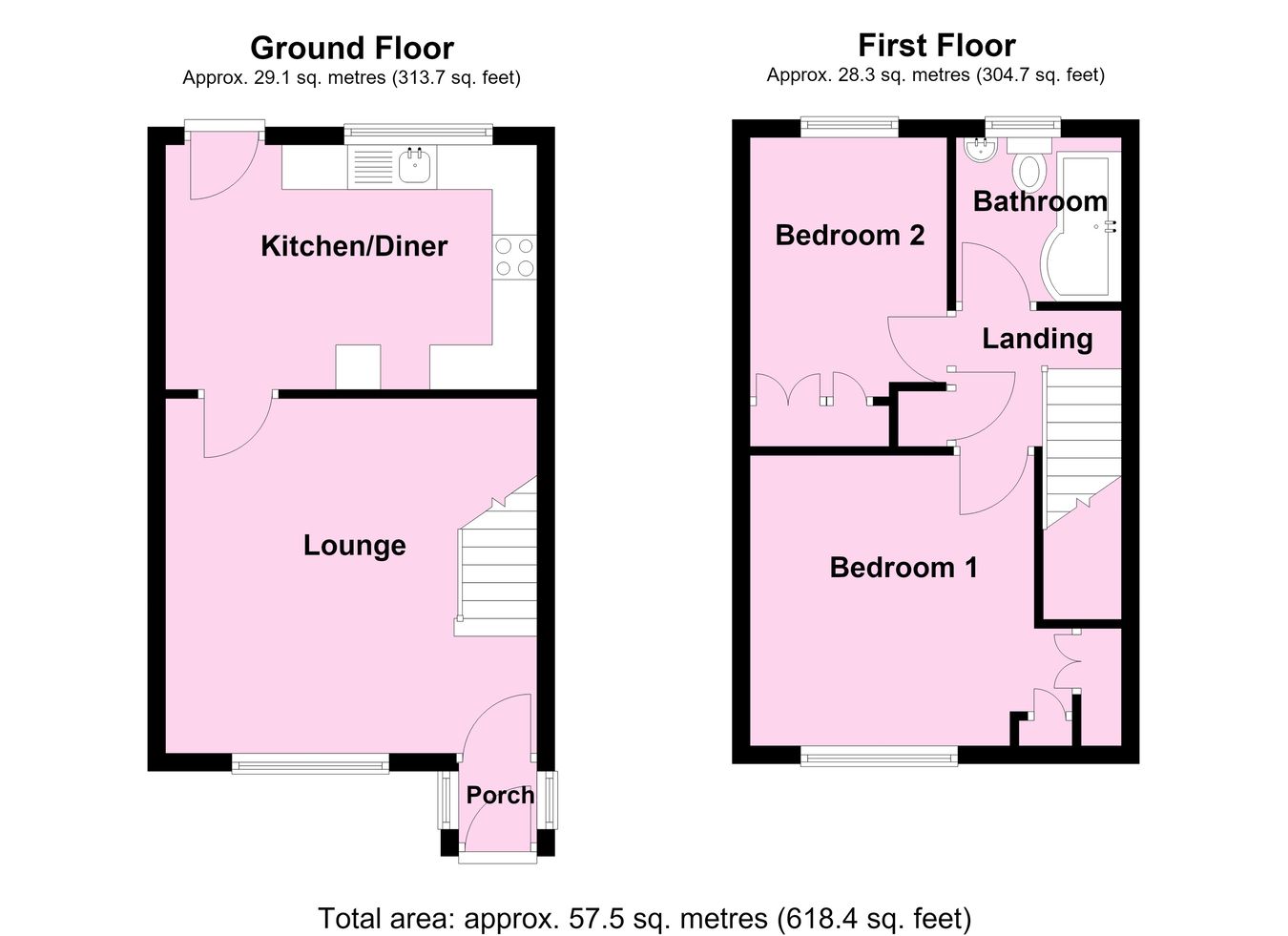 11, Muncaster Close, LEICESTER floorplan