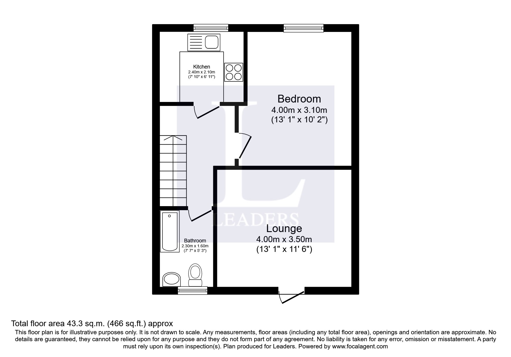 112B, Leigh Road, Leigh-on-Sea floorplan