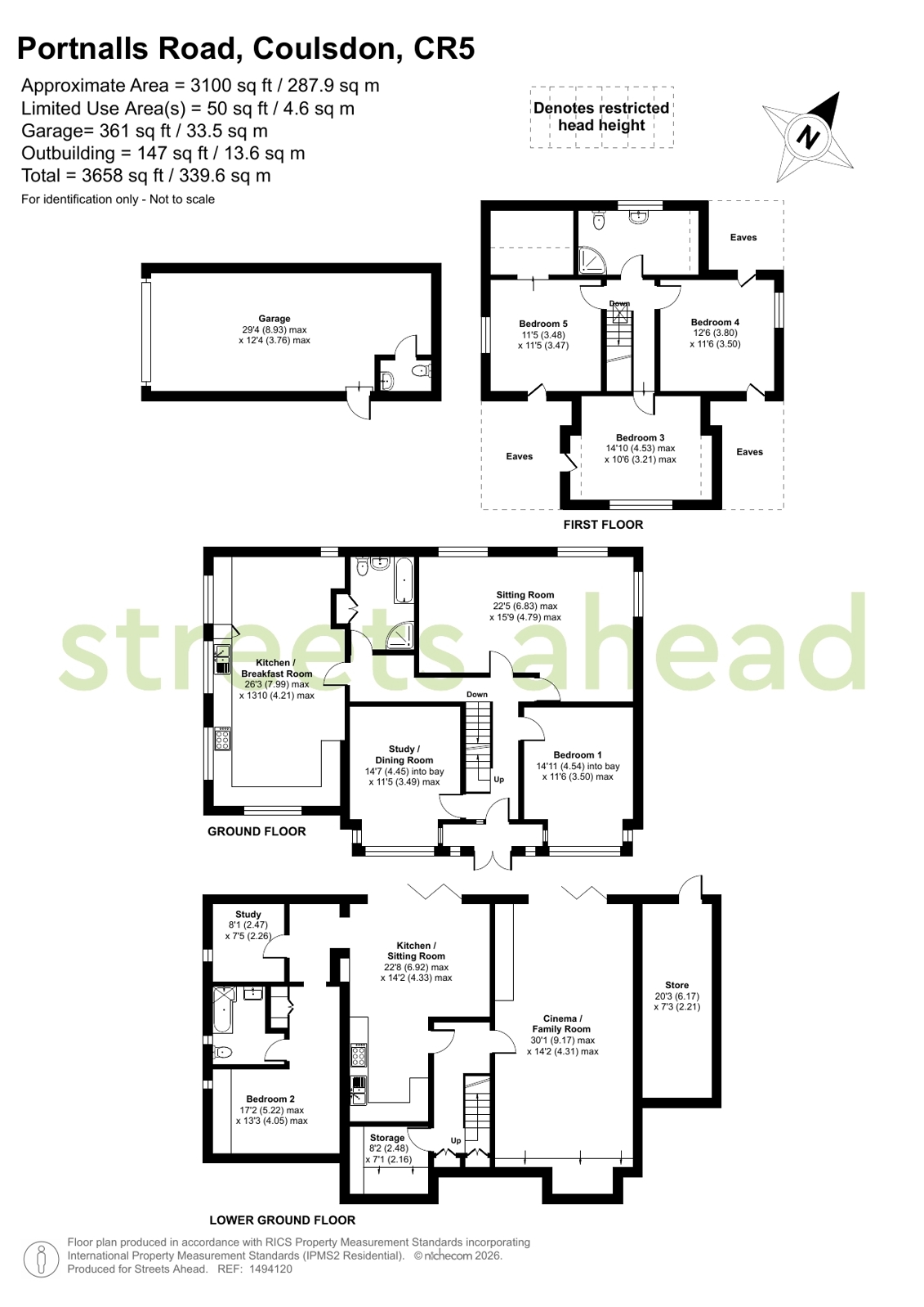 12, Portnalls Road, Coulsdon floorplan