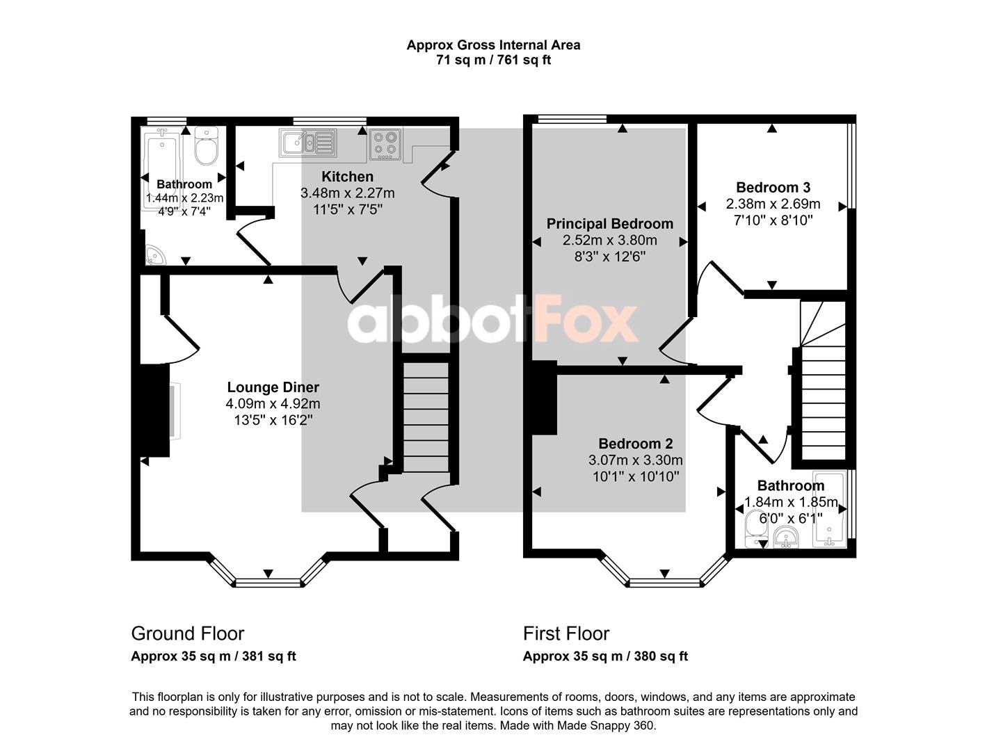 178, Earlham Green Lane, Norwich floorplan