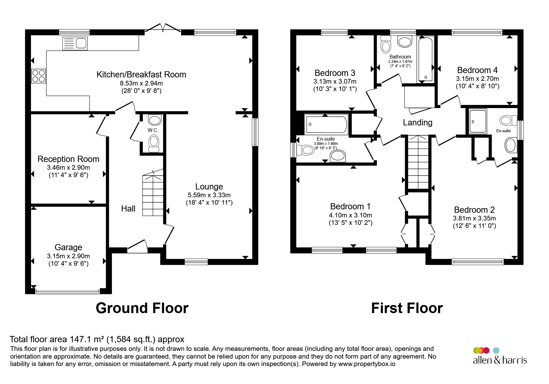 33, Railway Road, Barry floorplan