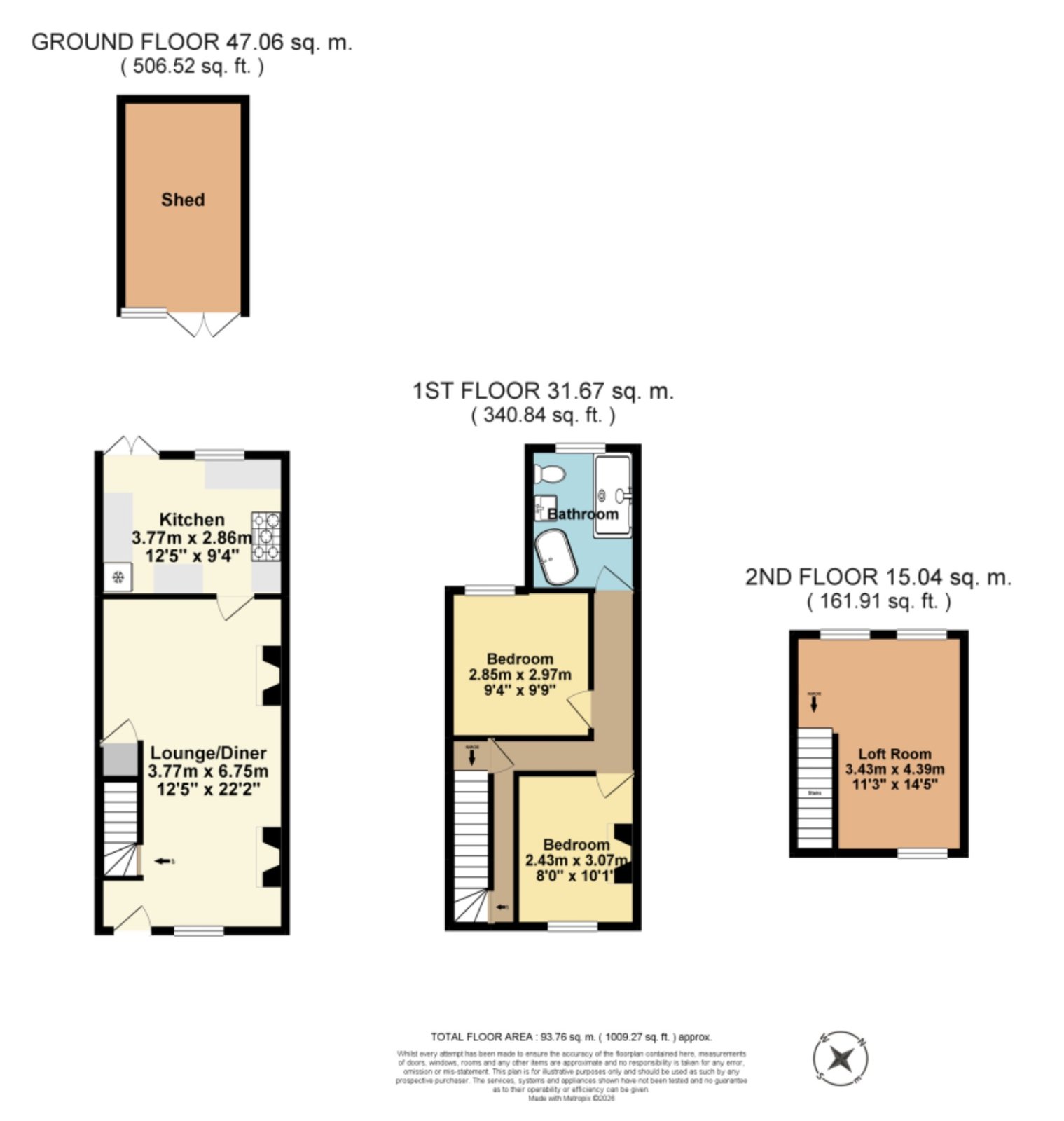 4, Church Hill, Dover floorplan