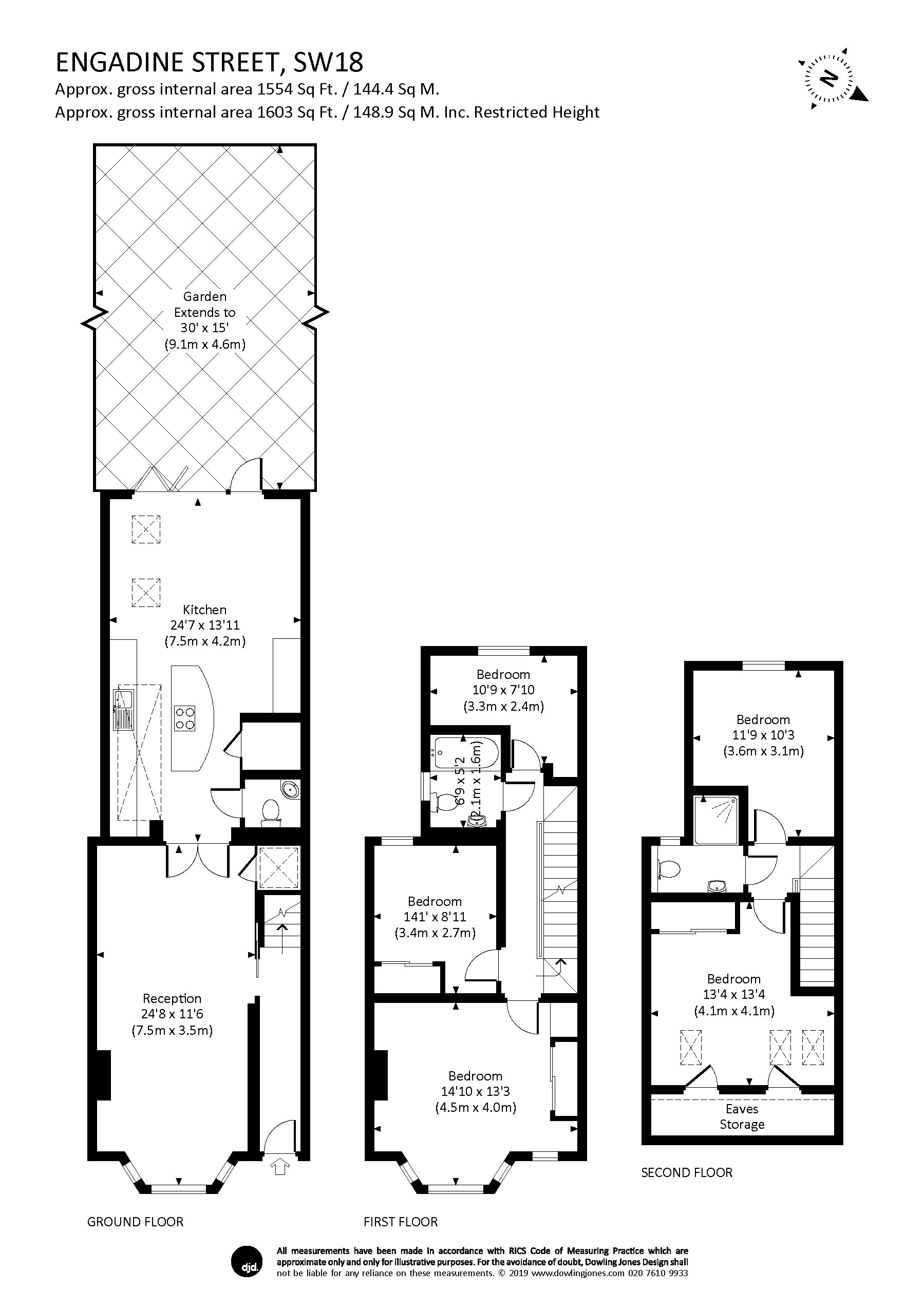 5 Bedrooms  to rent in Engadine Street, London SW18