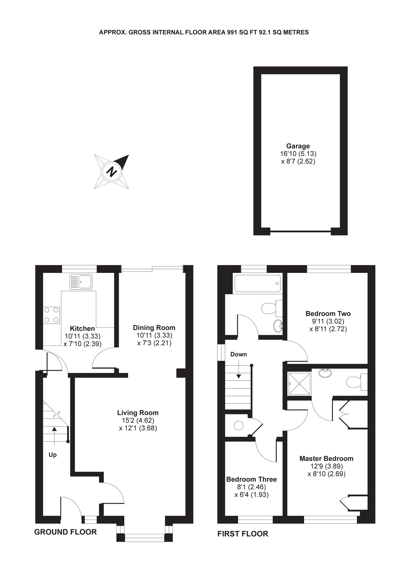 3 Bedrooms Detached house for sale in Norman Keep, Warfield, Berkshire RG42
