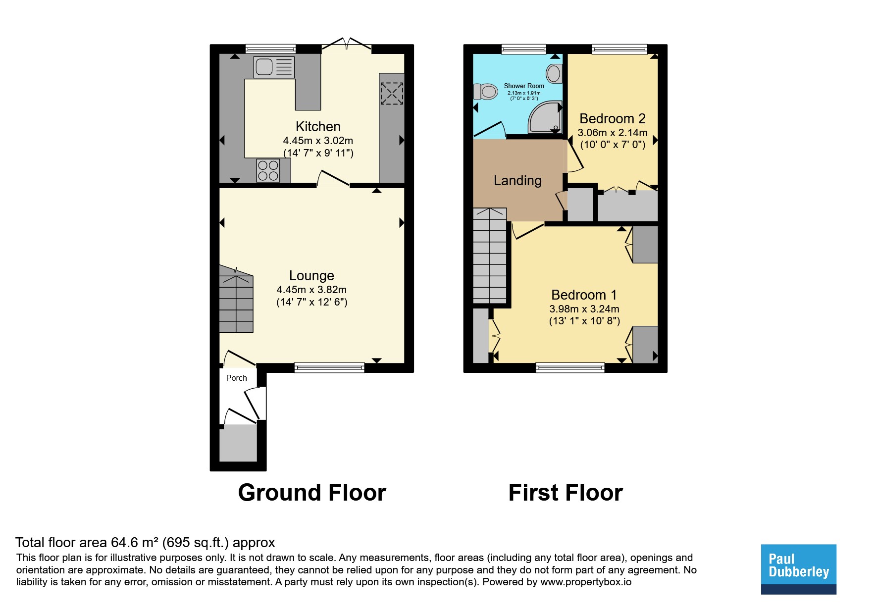 45, Julie Croft, Bilston floorplan