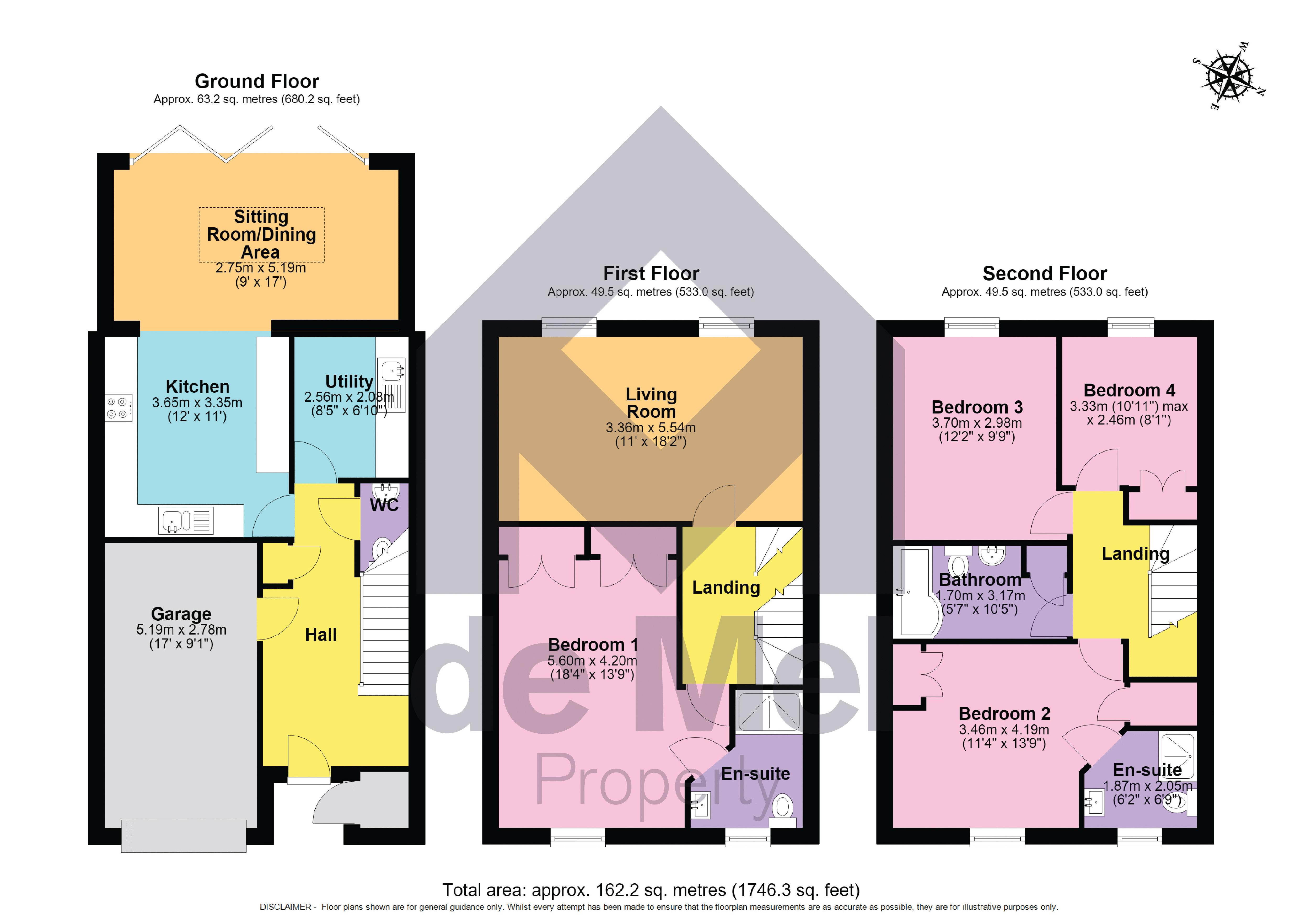 5, John Moore Gardens, Cheltenham floorplan