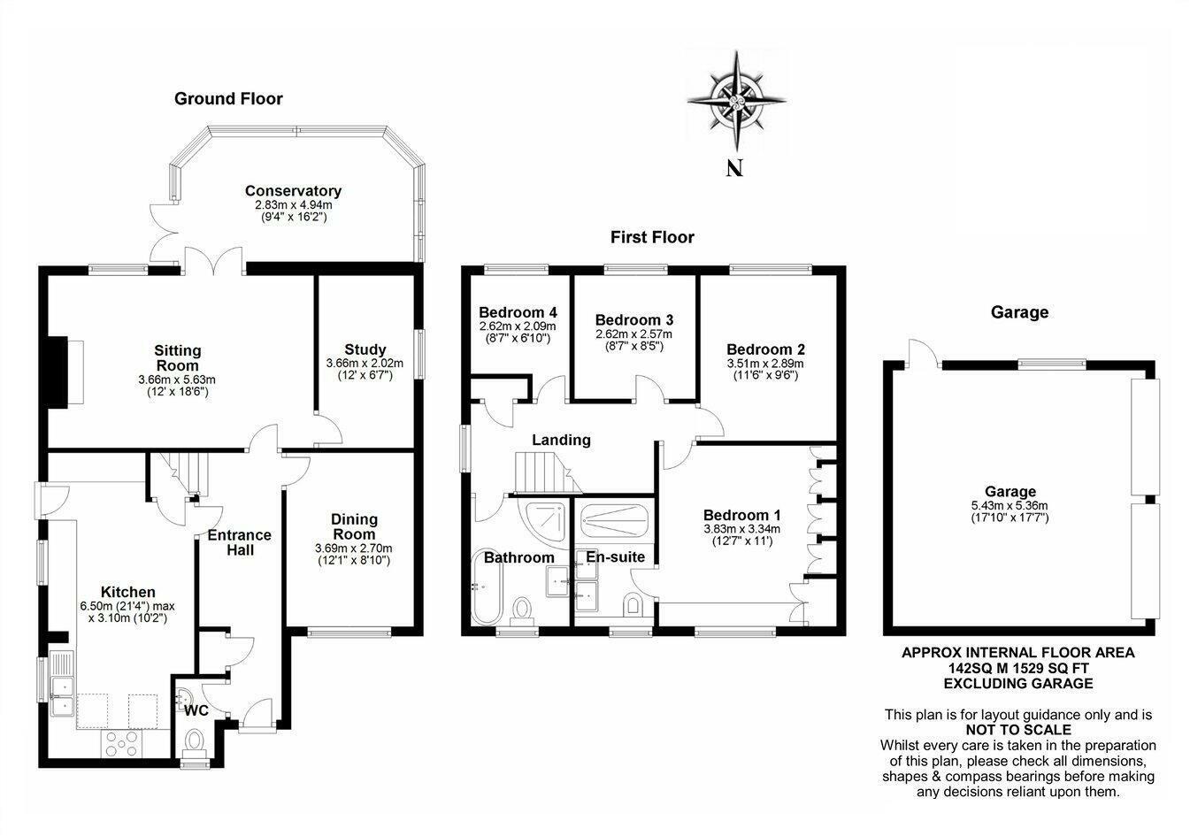 222, Rosebay Avenue, Billericay floorplan