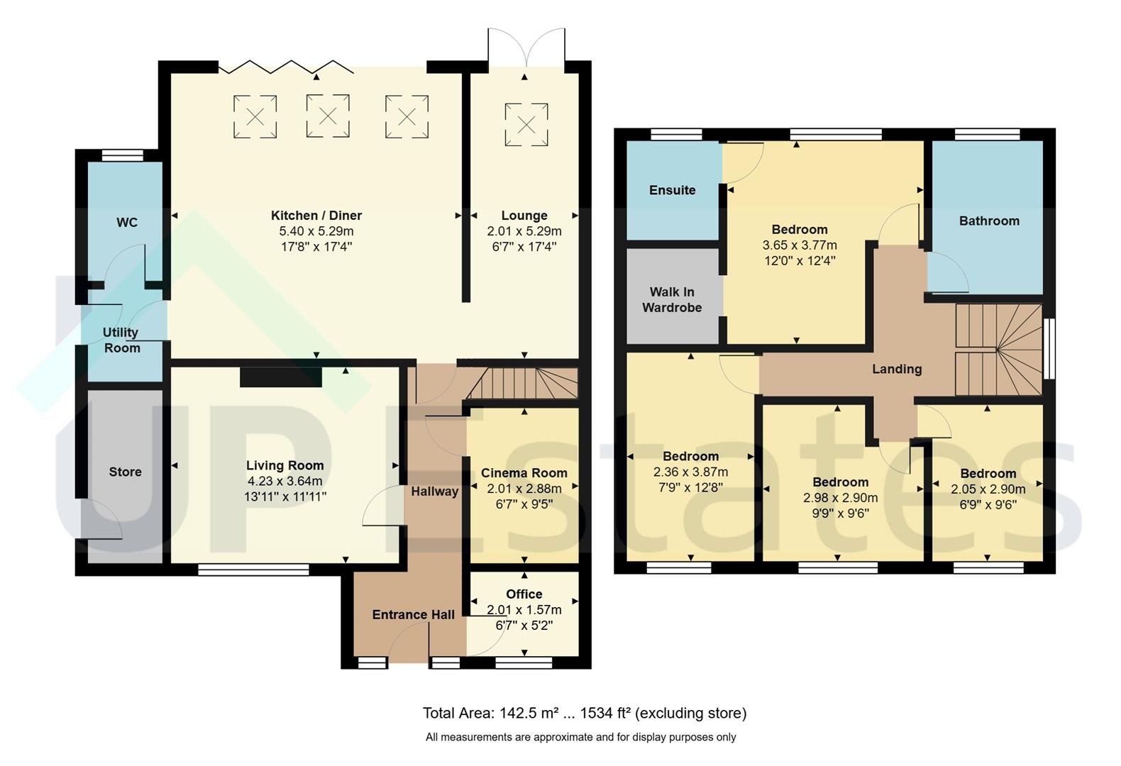 39, Shetland Way, Leicester floorplan