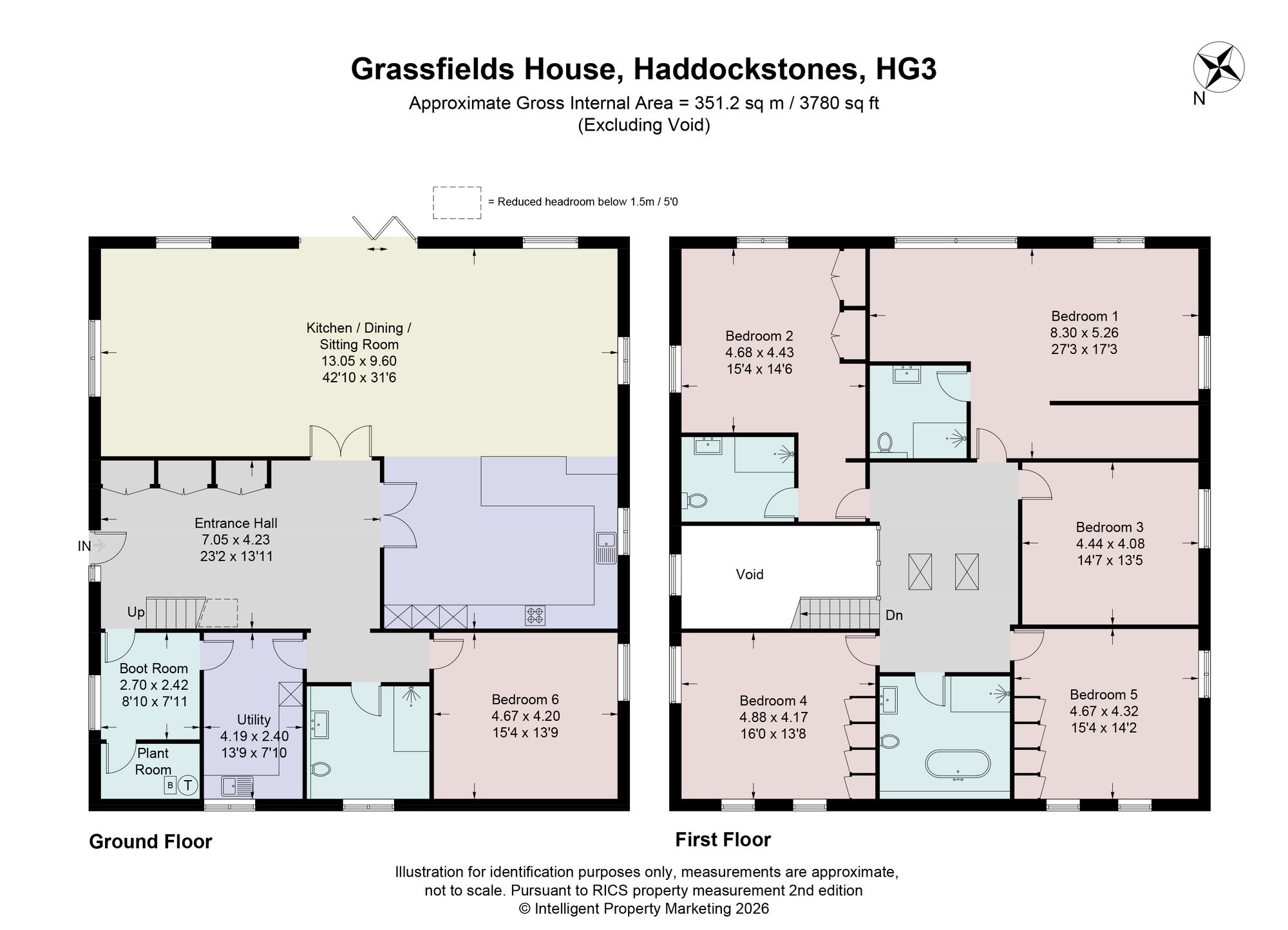 Grassfields House, Harrogate floorplan