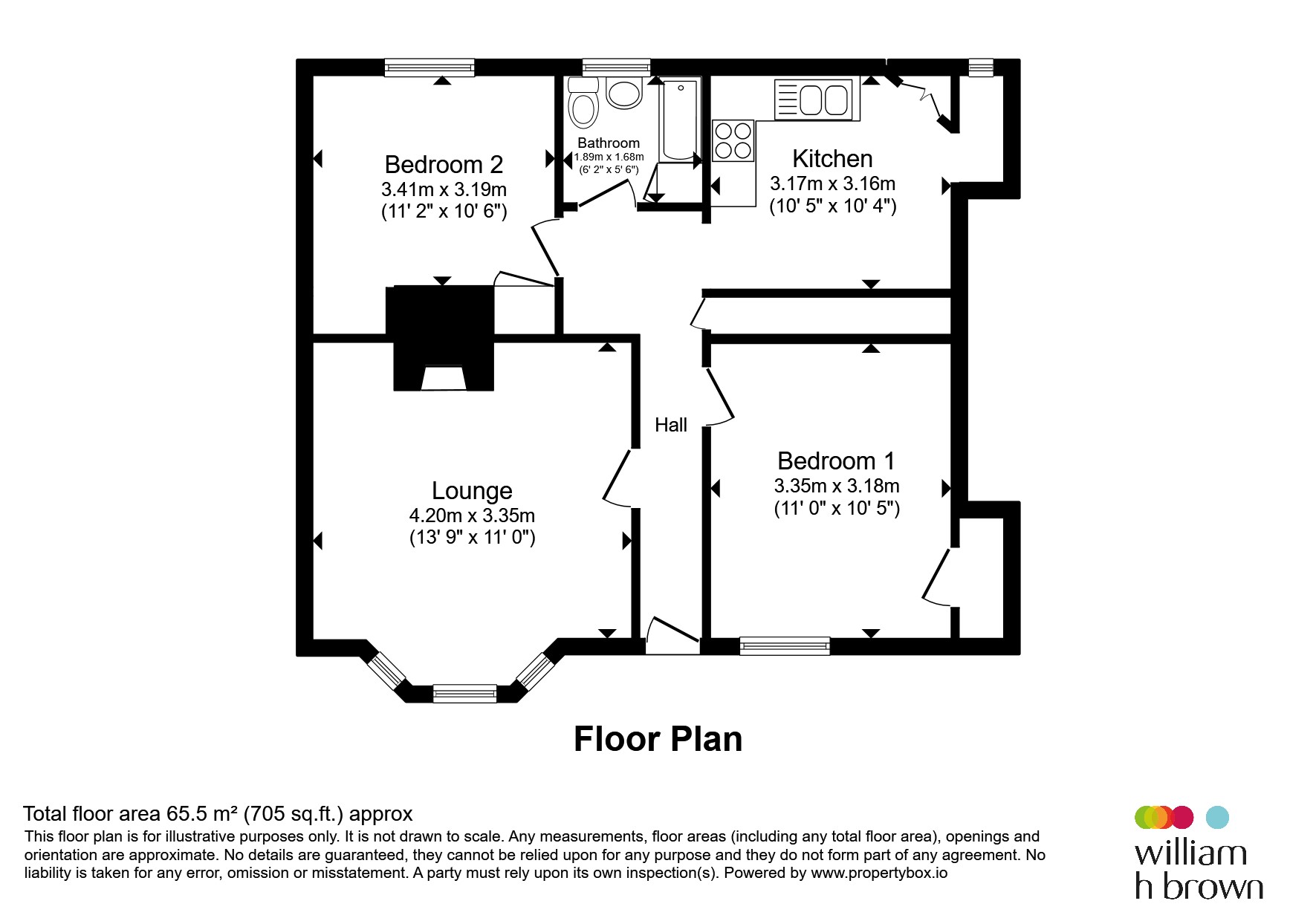 27, Elizabeth Road, Boston floorplan