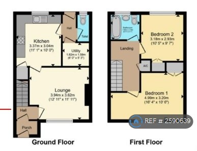 Davenport Avenue, Crewe floorplan