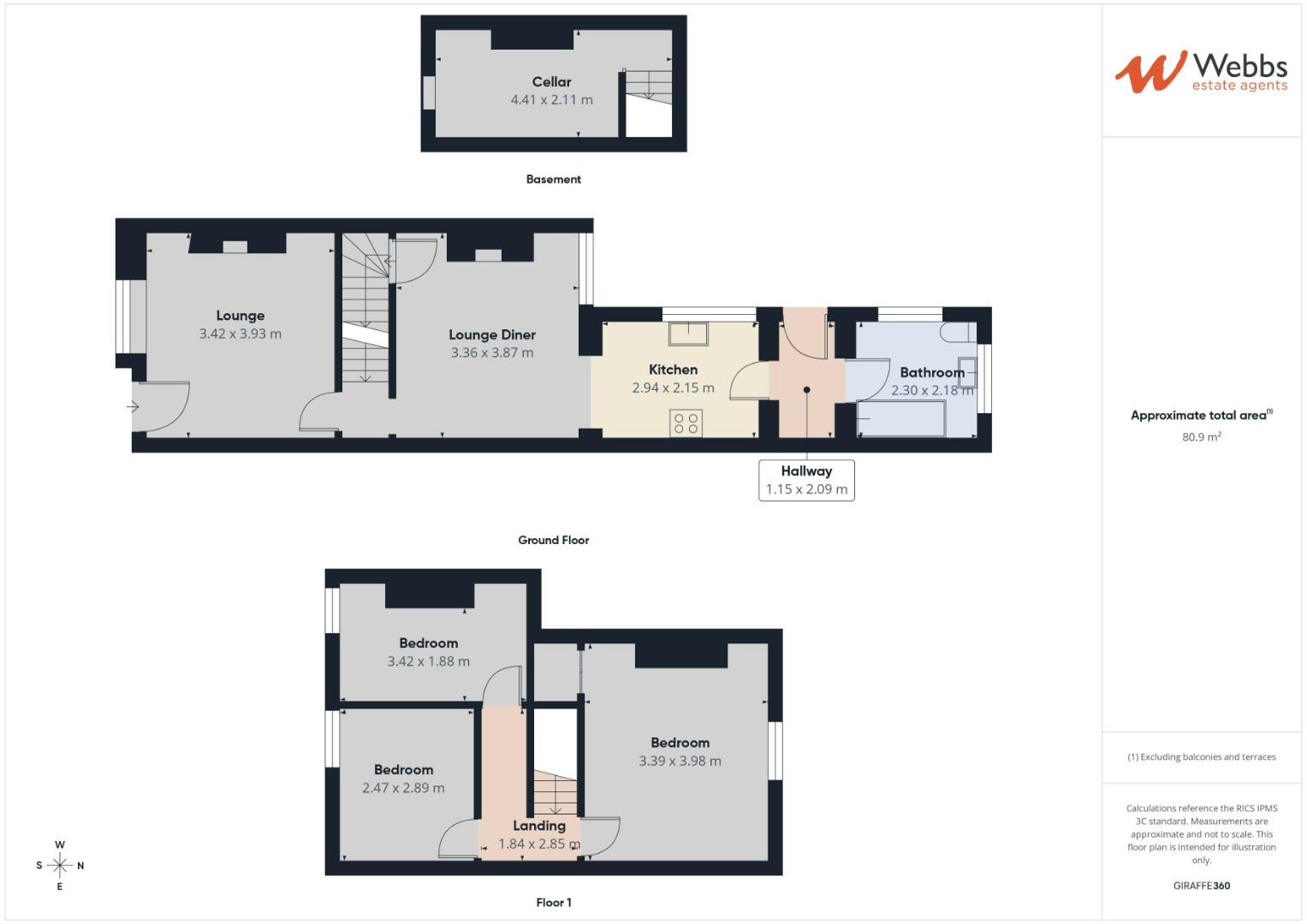 39, Harrison Street, Walsall floorplan