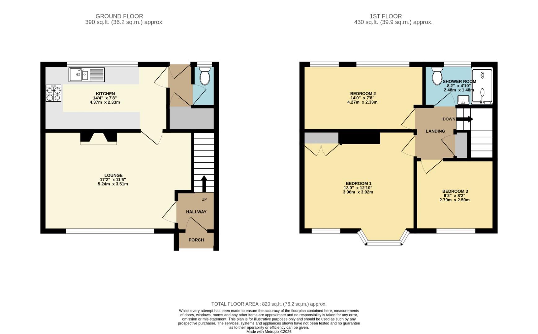Maitland Avenue, Chorlton floorplan