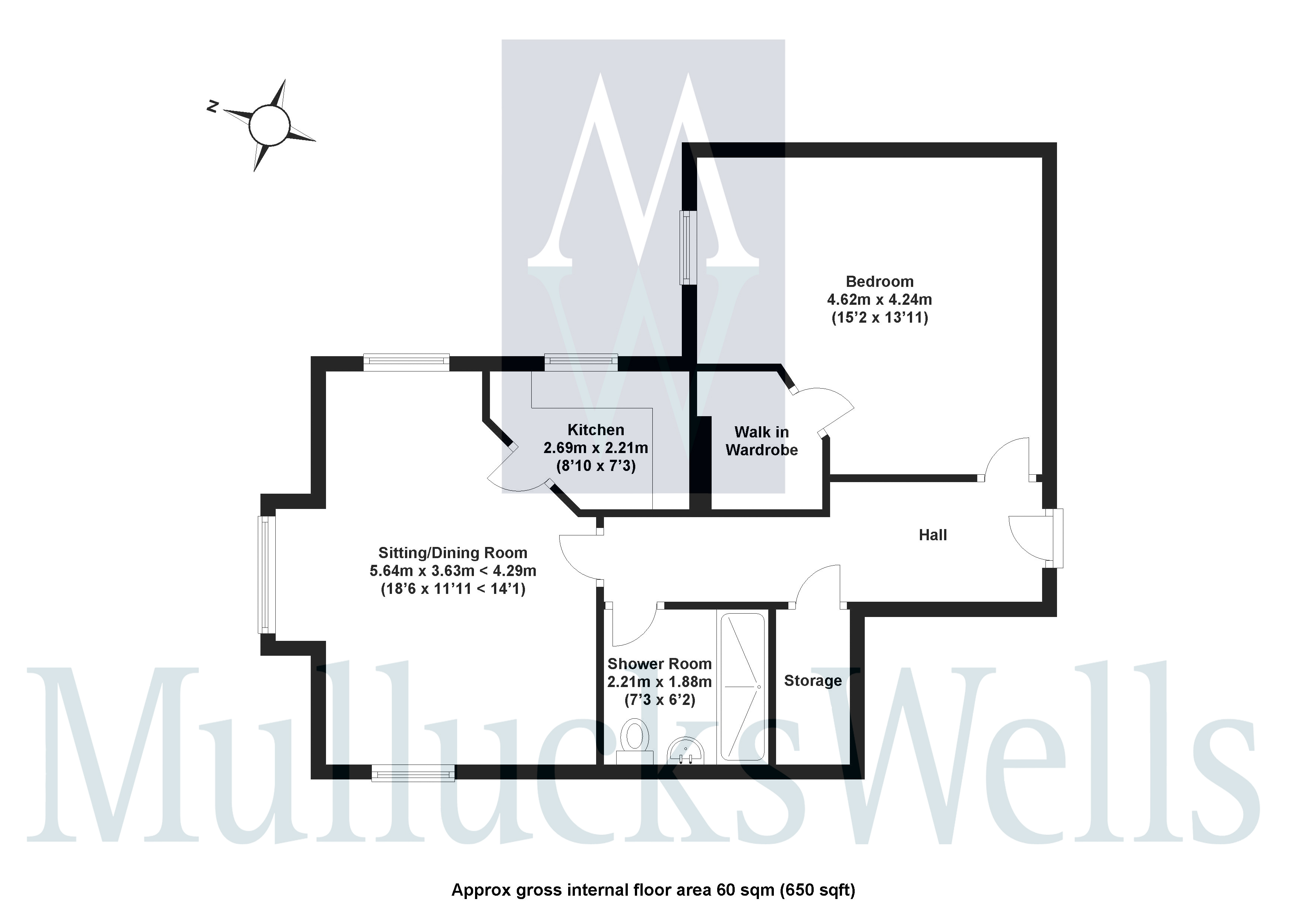 1 Bedrooms Flat for sale in Gabriel Court, South Road, Saffron Walden, Essex CB11