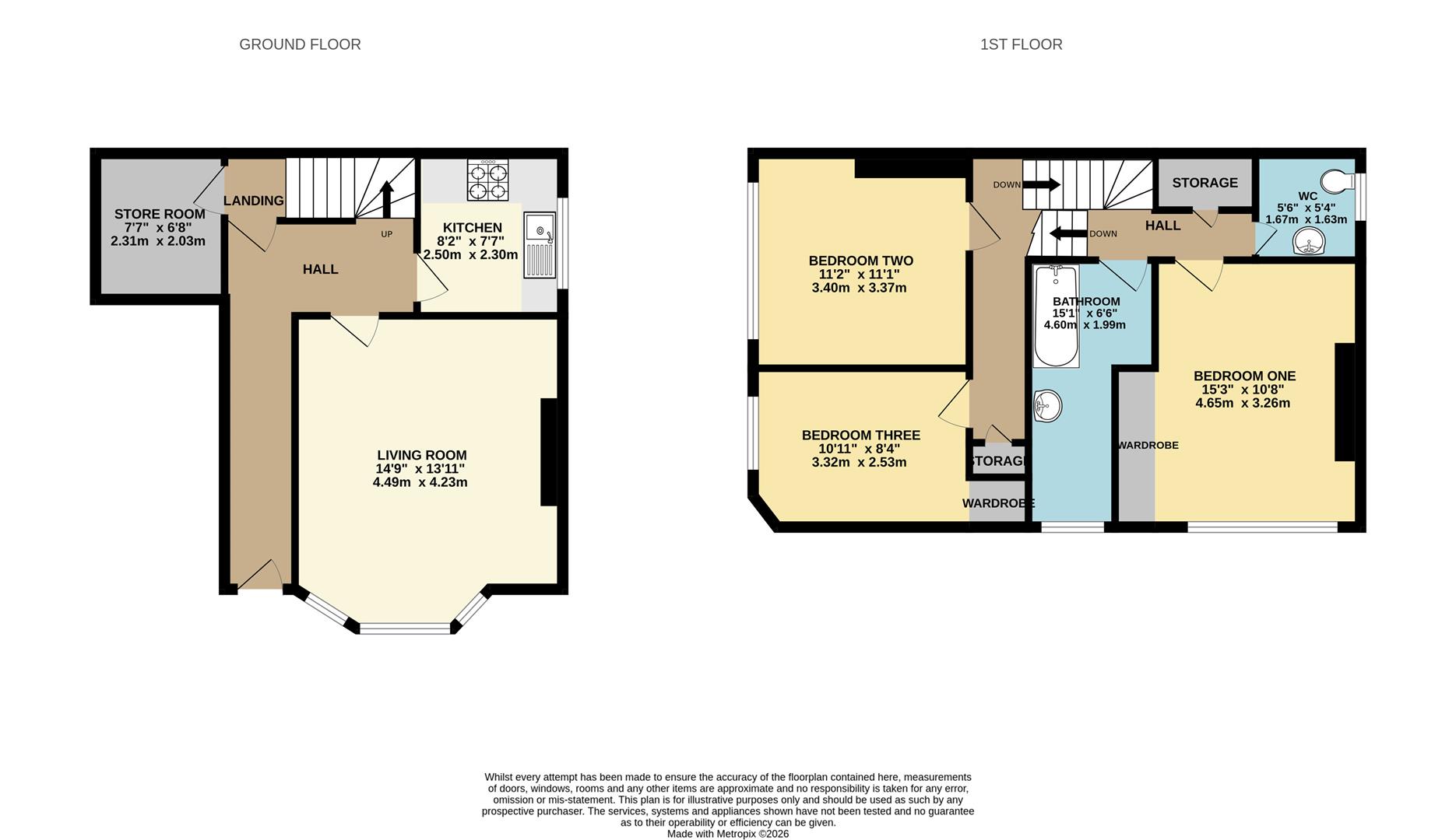 26, Whitefriars Road, Hastings floorplan