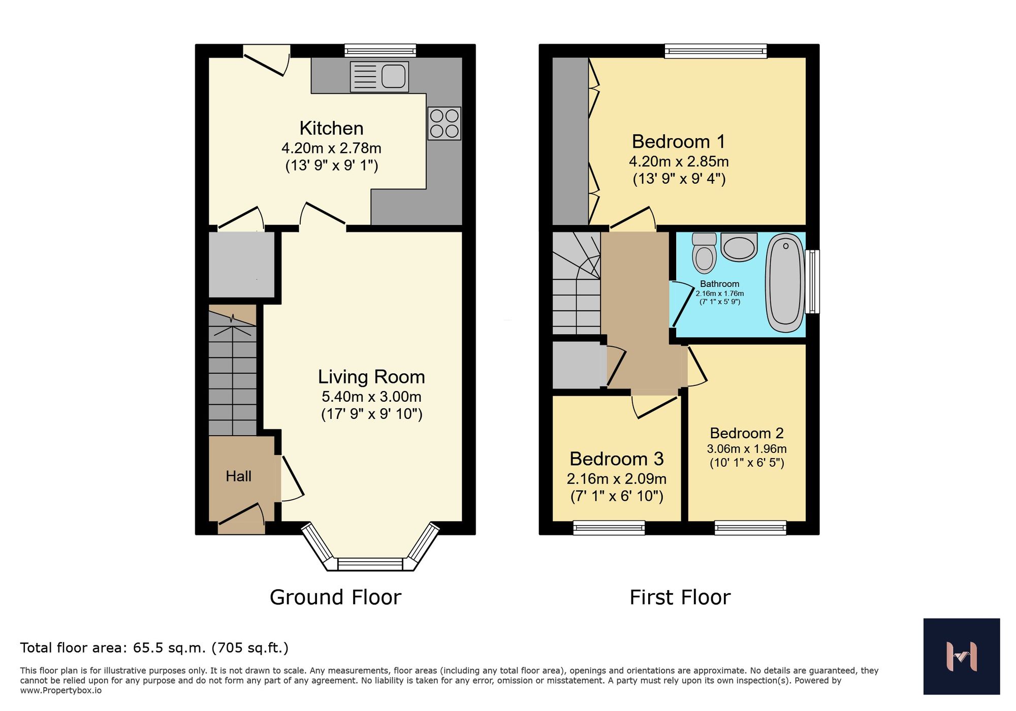16 Galahad Close, Leicester floorplan