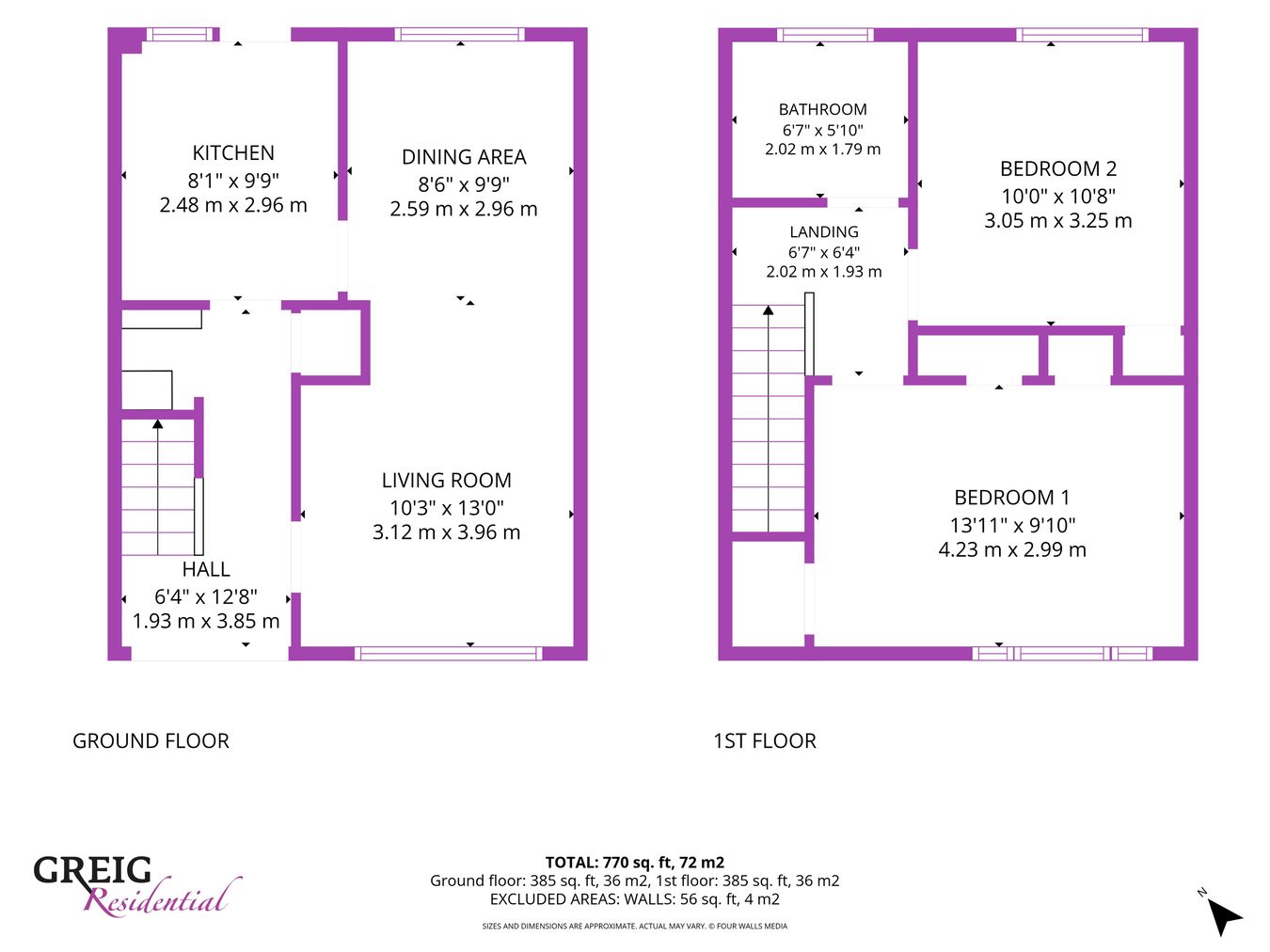 5, Erskine Place, Kilmarnock floorplan