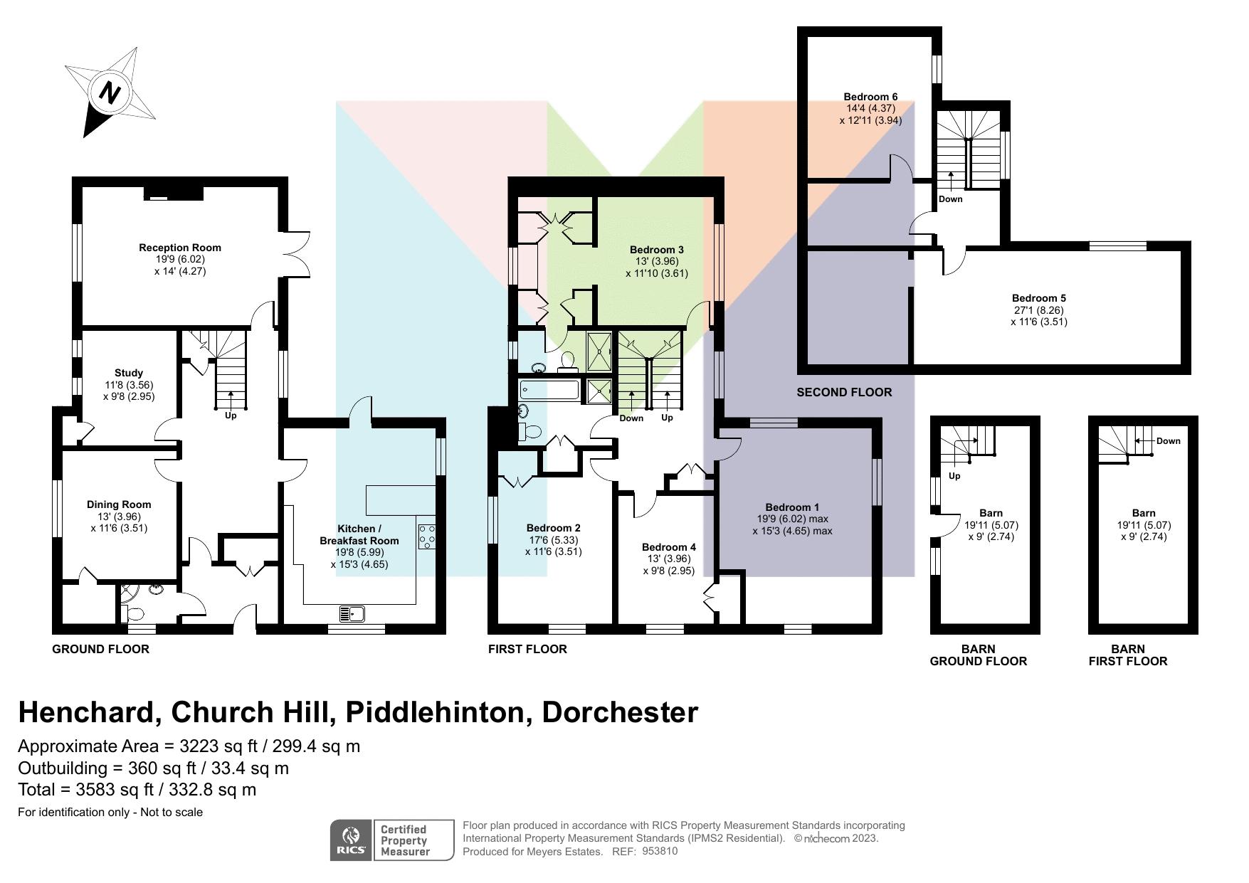 Church Hill, Piddlehinton DT2, 6 bedroom detached house for sale