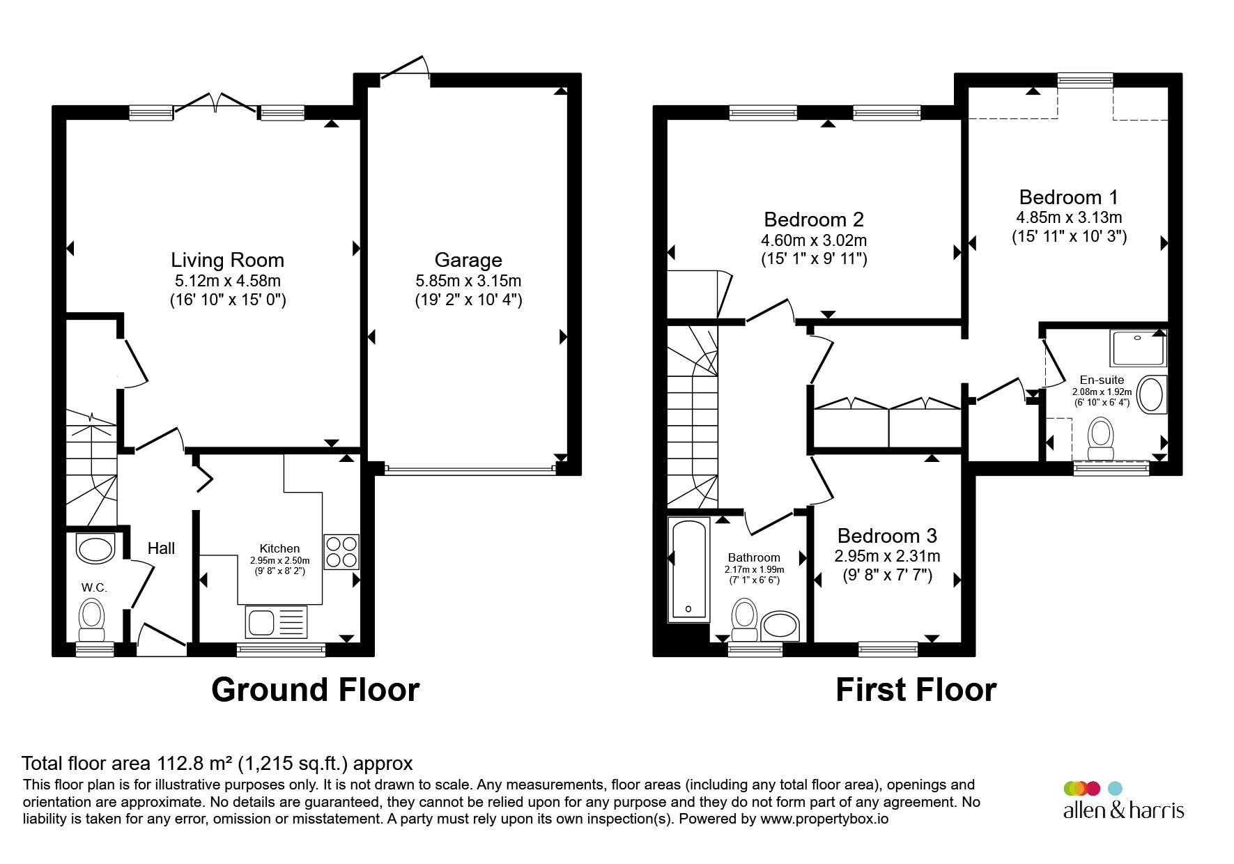 15, Bartlett Place, Abingdon floorplan