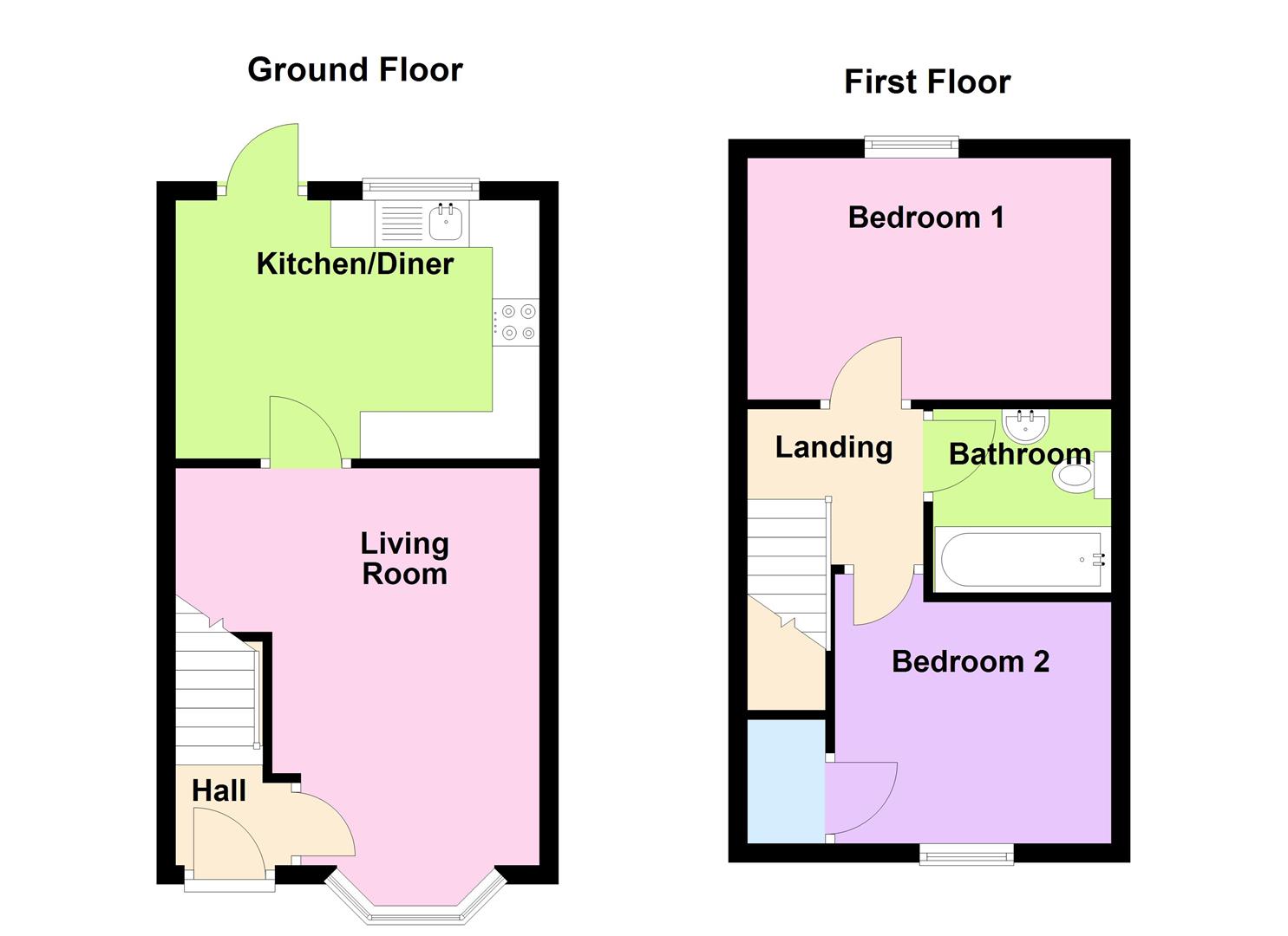 27, Jasmine Court, Peterborough floorplan