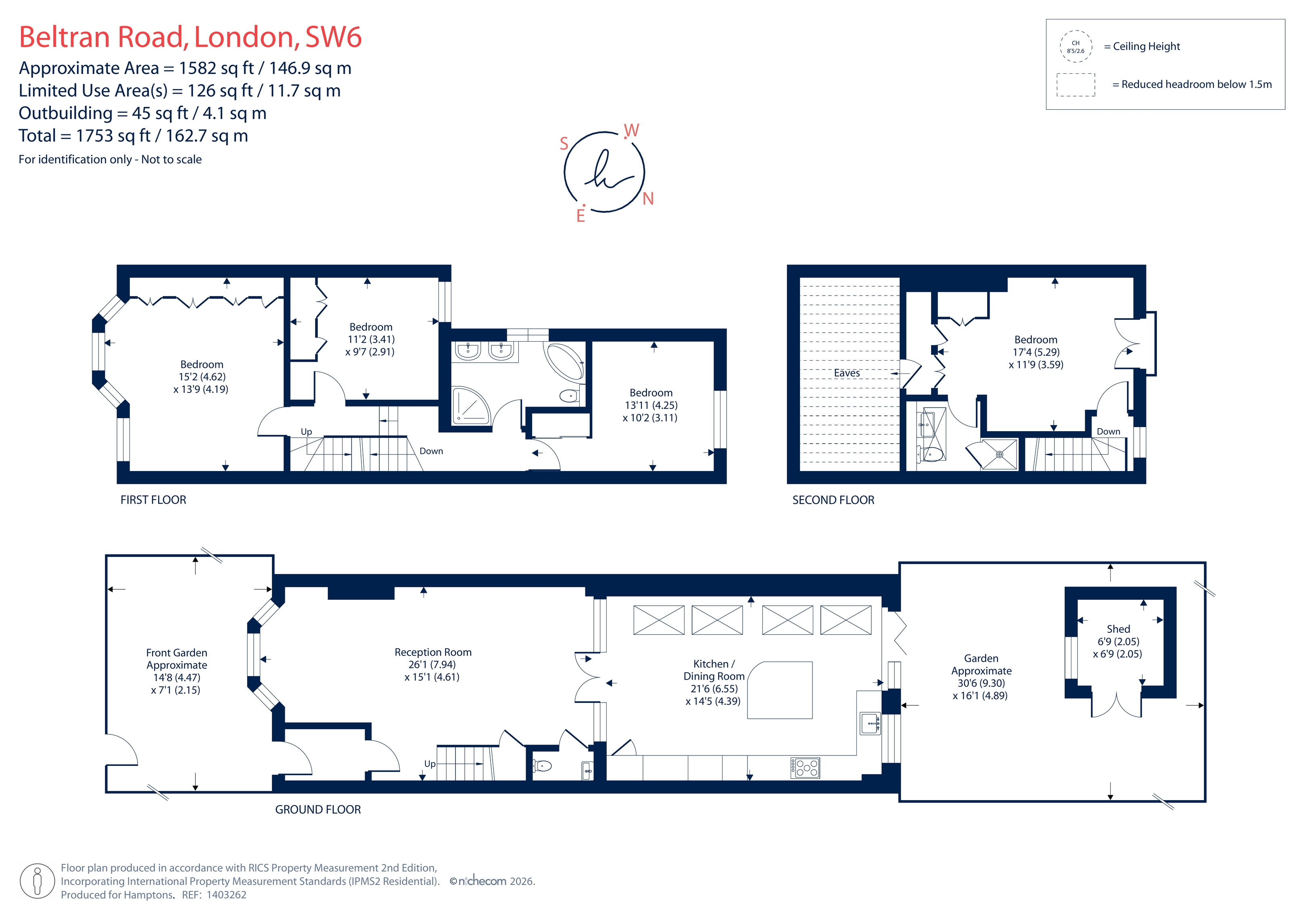 32, Beltran Road, London floorplan