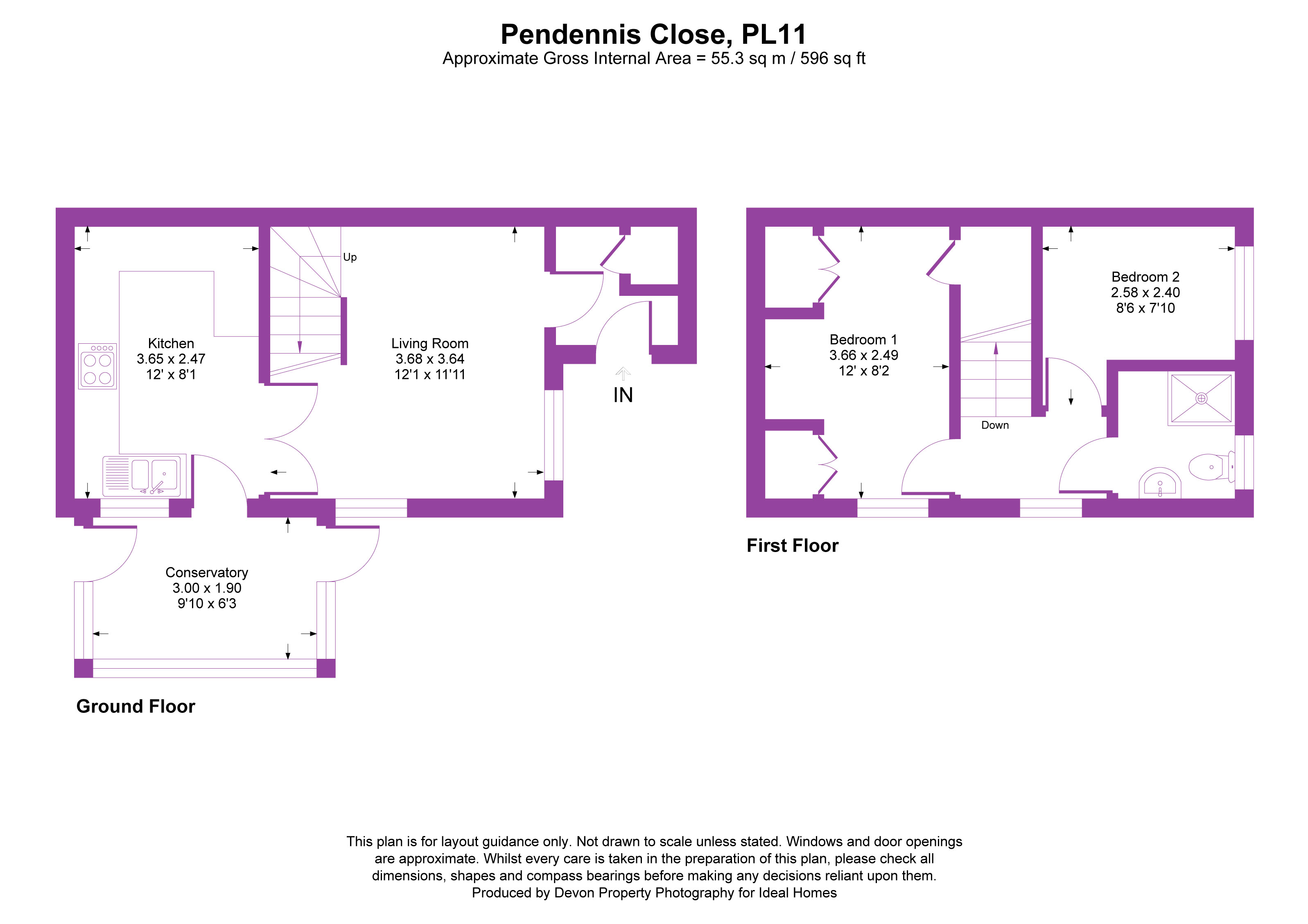 11, Pendennis Close, Cornwall floorplan