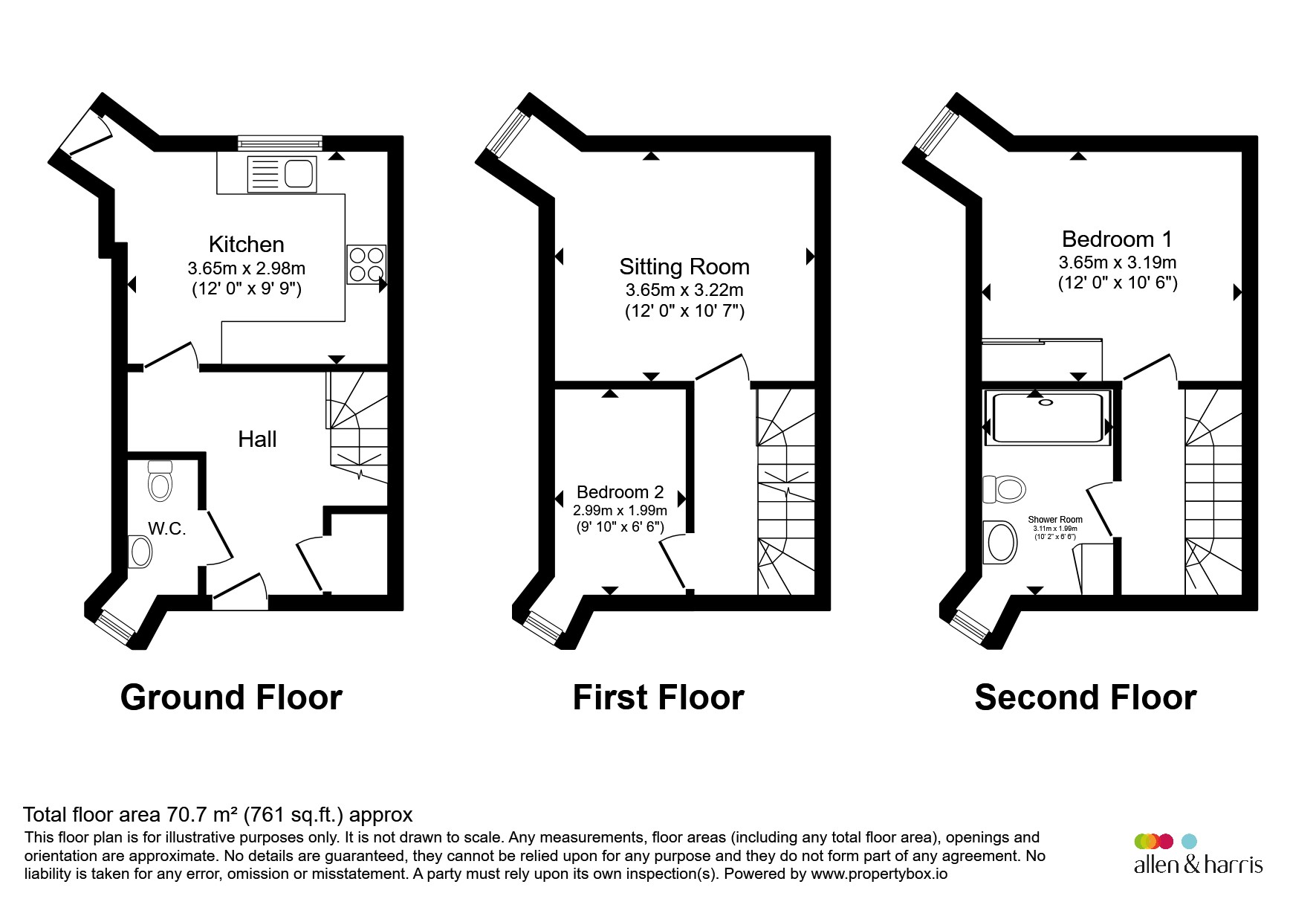 5, West End Court, Shepton Mallet floorplan