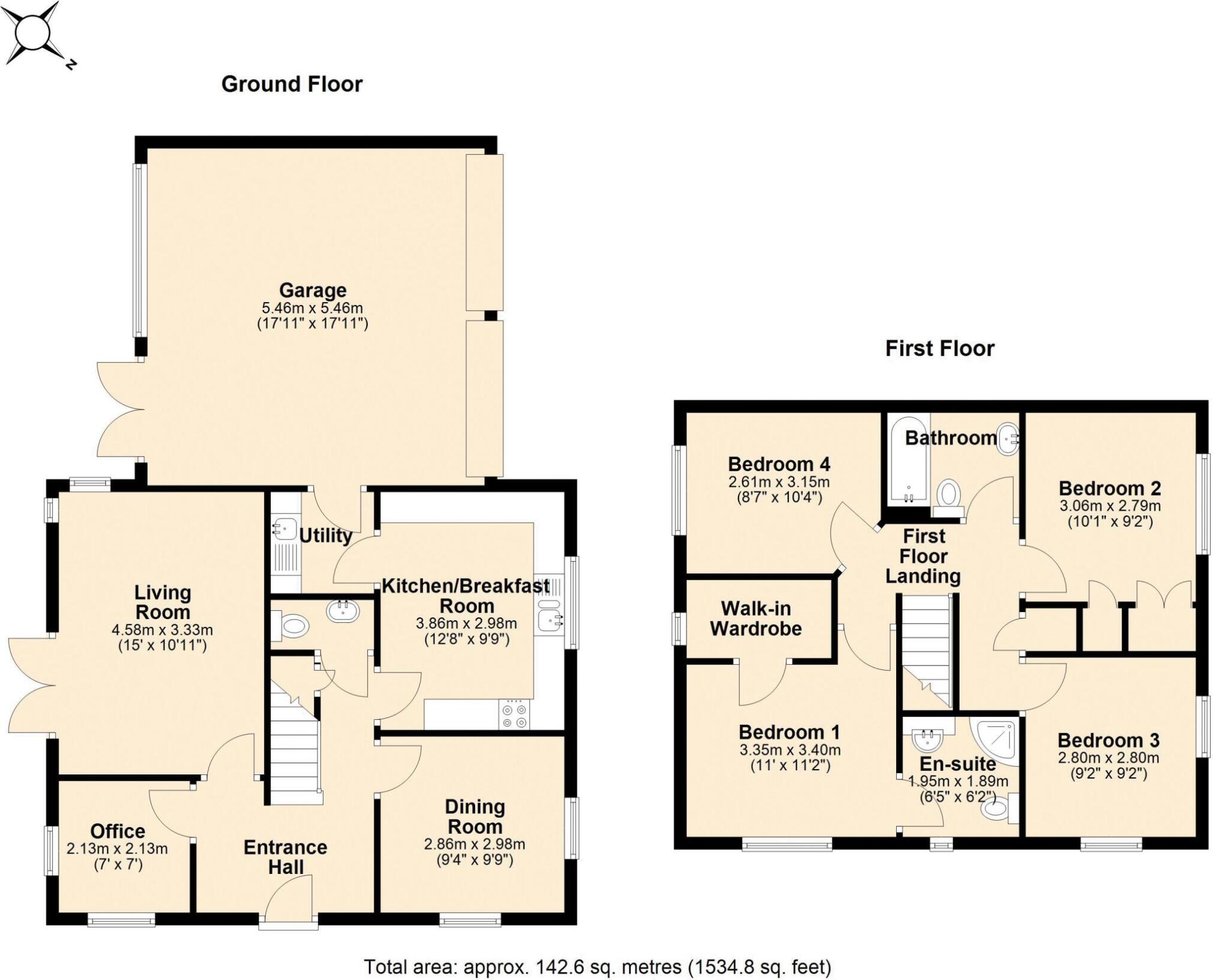 8, Patterson Court, High Wycombe floorplan