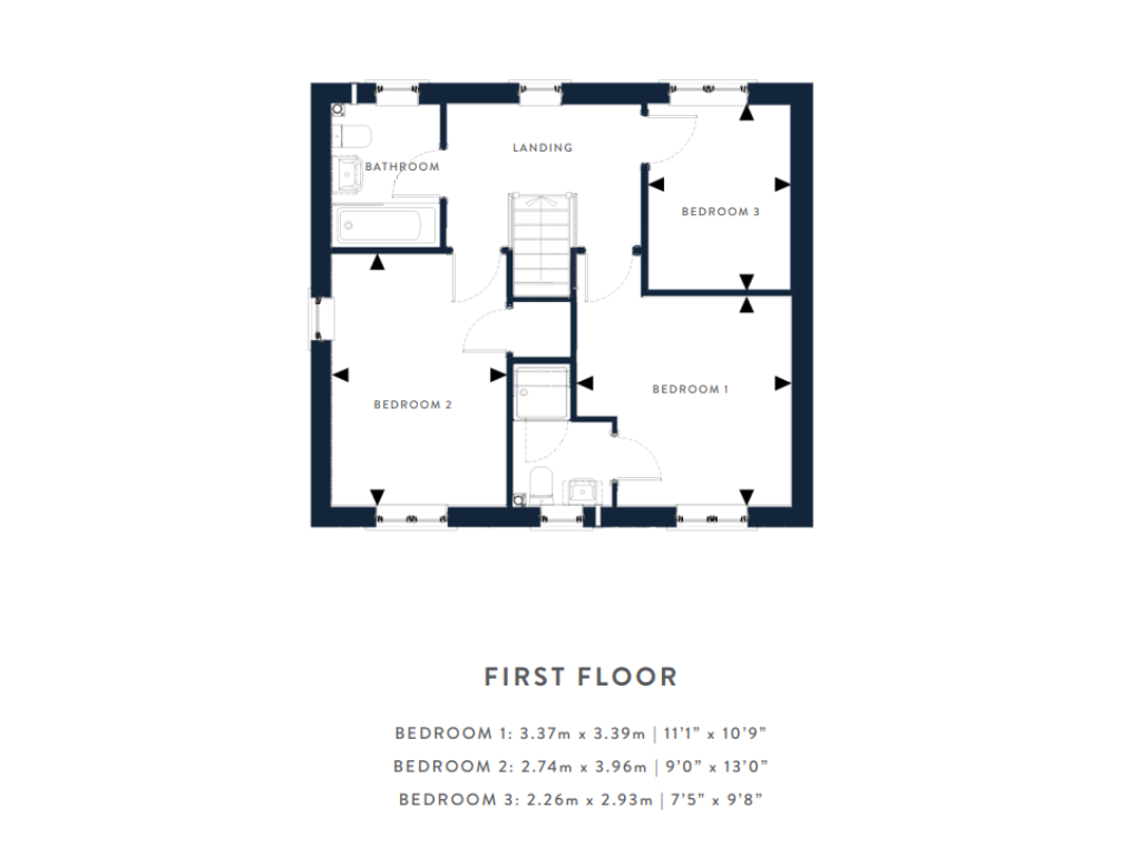 Plot 53, Lakehead, Frome Valley Road, Crossways floorplan