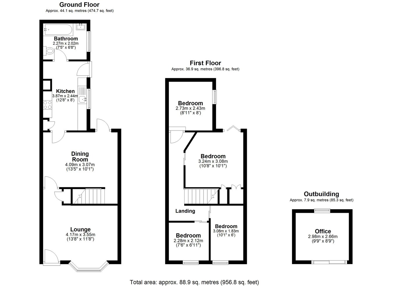 22, Maxton Road, Dover floorplan