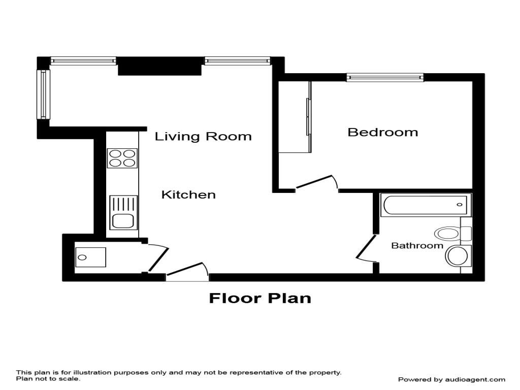 1 Bedrooms Flat to rent in St. Pauls Square, Sheffield S1