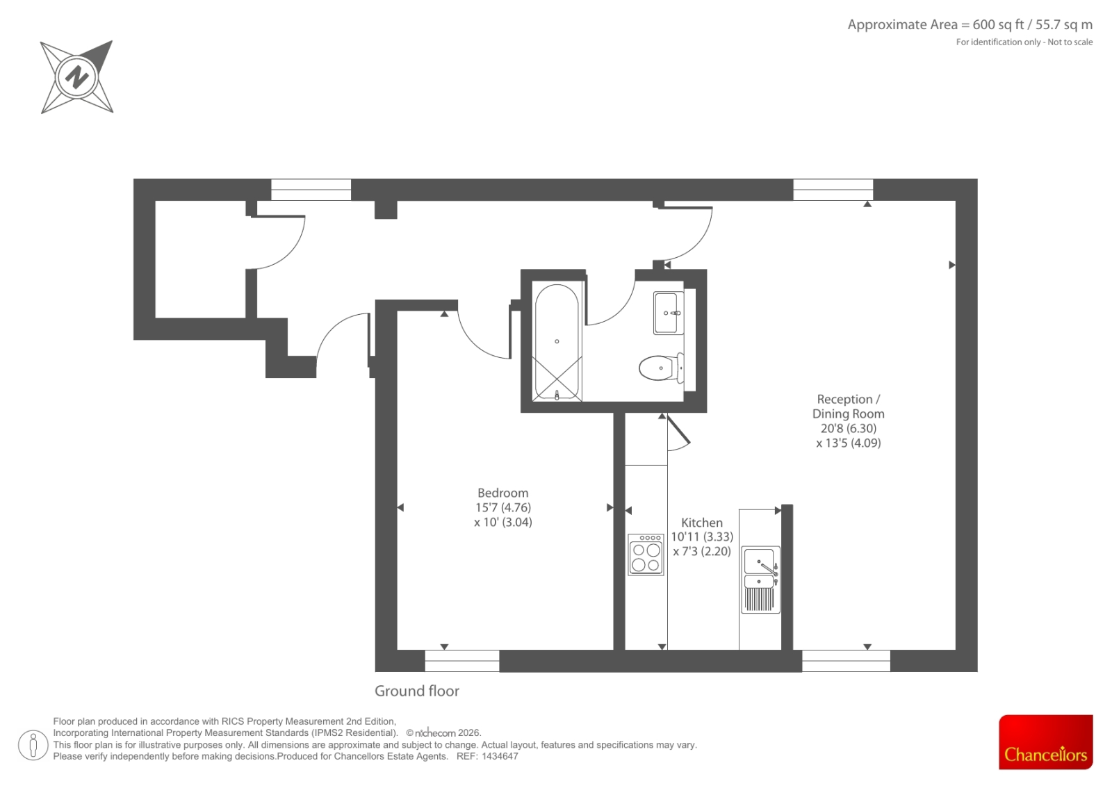 1 BUILDING TRENCHARD LANE, Garden Quarter, Caversfield, Bicester floorplan