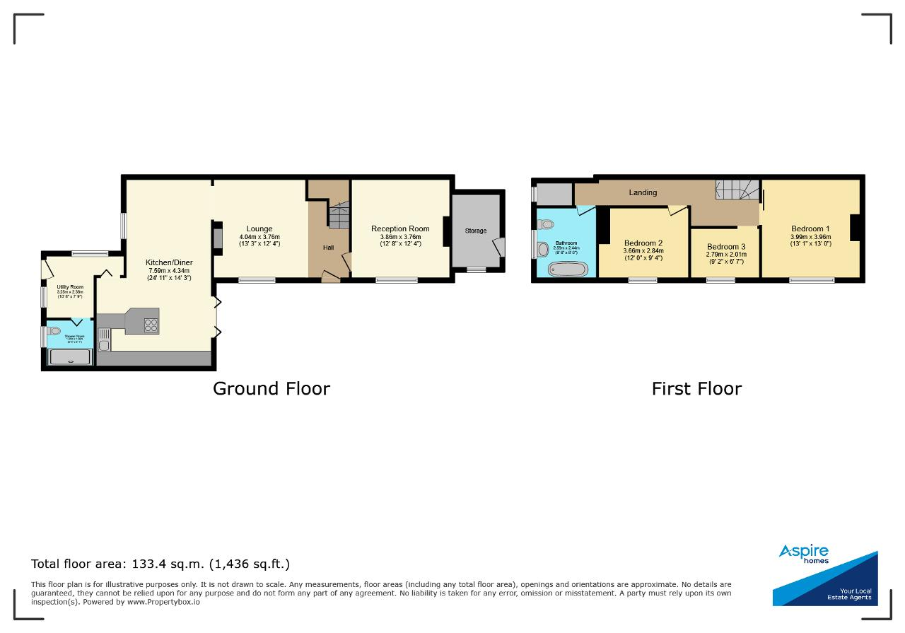 Church Farm House, River Road, Wisbech floorplan