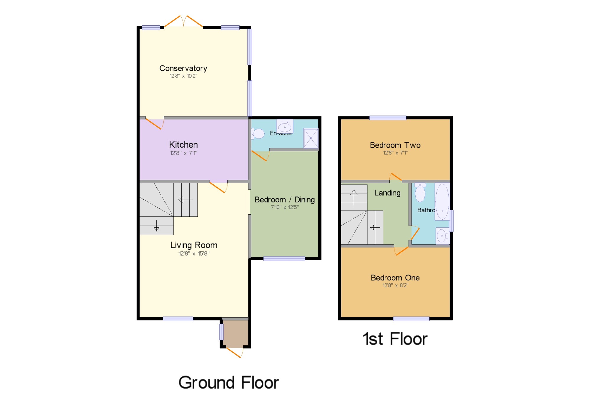 3 Bedrooms Semi-detached house for sale in Downland, Two Mile Ash, Milton Keynes, Buckinghamshire MK8