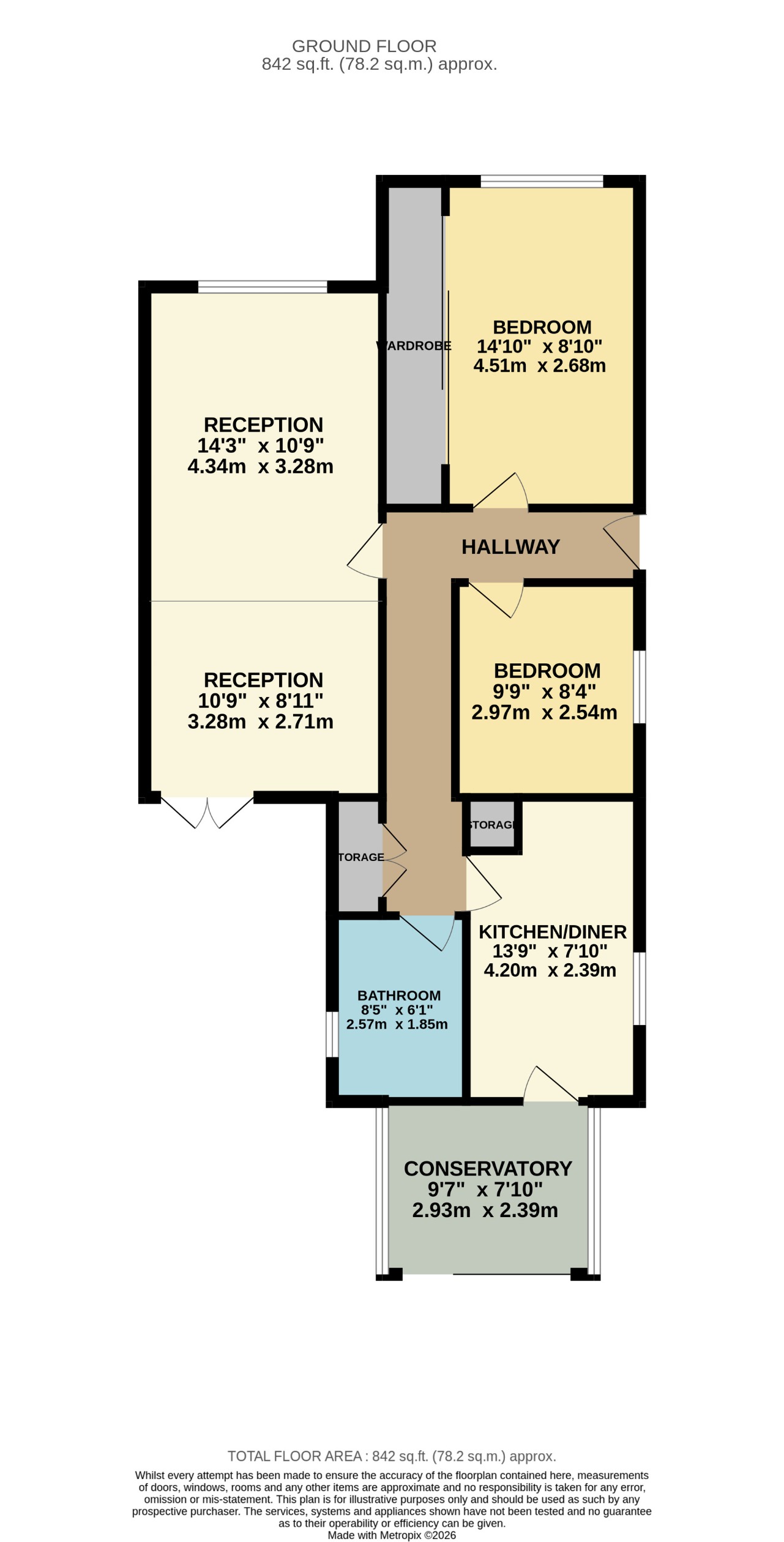 32, Heol Llanishen Fach, Cardiff floorplan