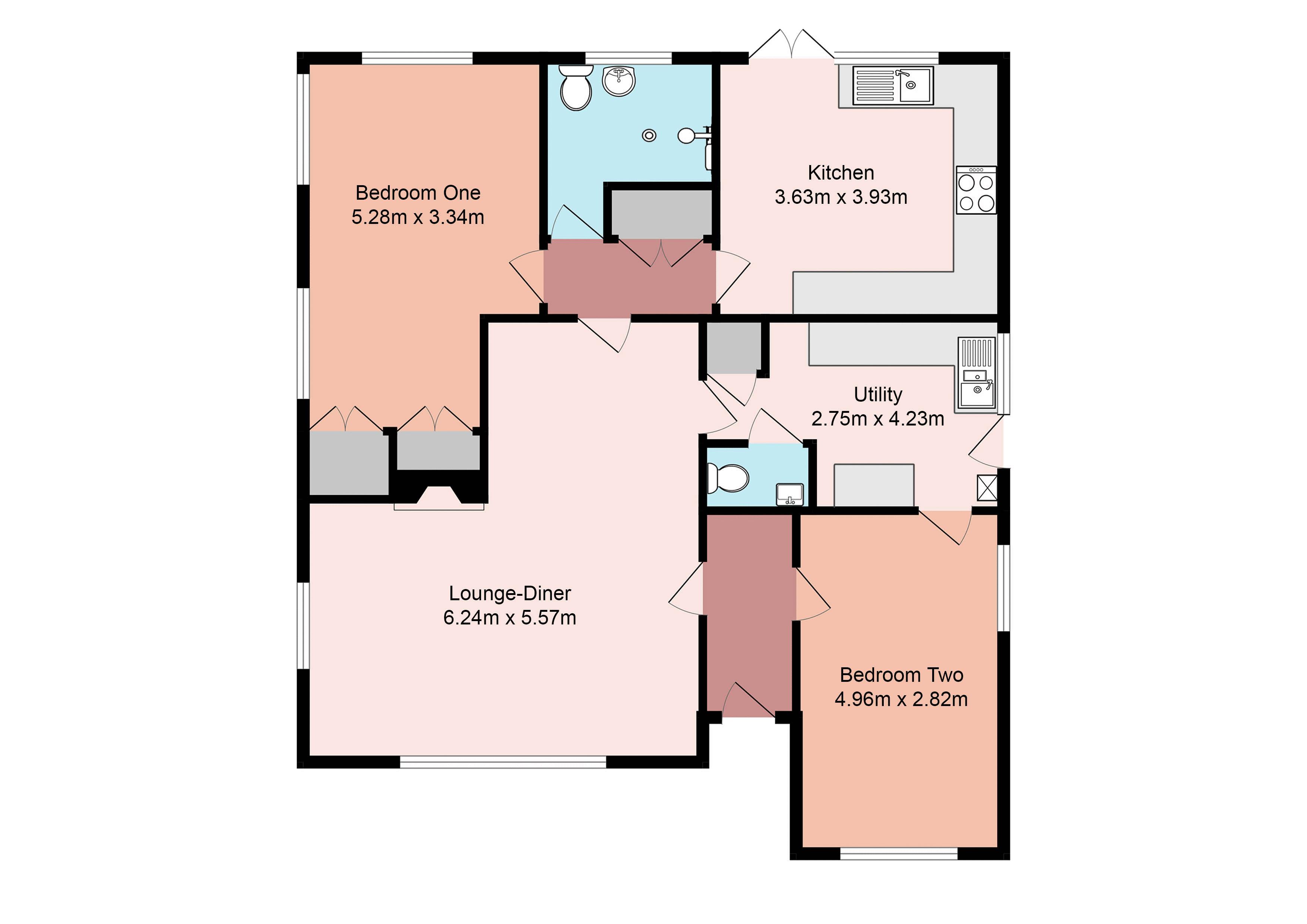 Tumbleweed, Cooks Lane, Southampton floorplan