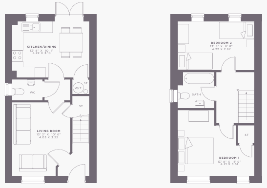 Mansfield Road, Clipstone floorplan